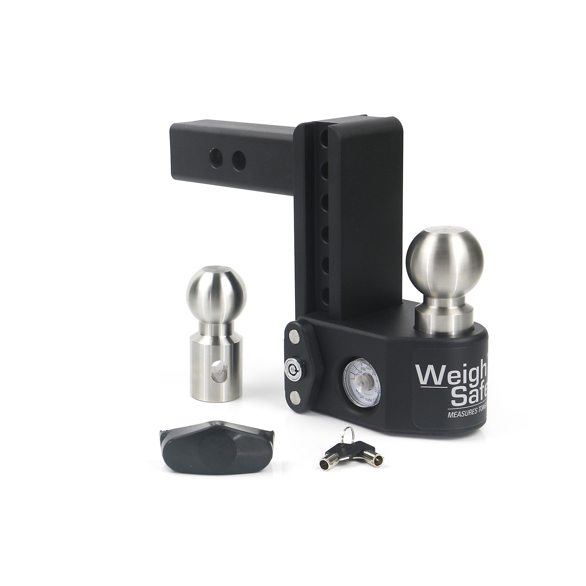 Weigh-Safe Steel Drop Hitch Ball Mount - 6in. Drop, 2in. Shank, 15000-Lb. Capacity, 2-5/16in. Ball Diameter, Class V, Model# SWS6-2