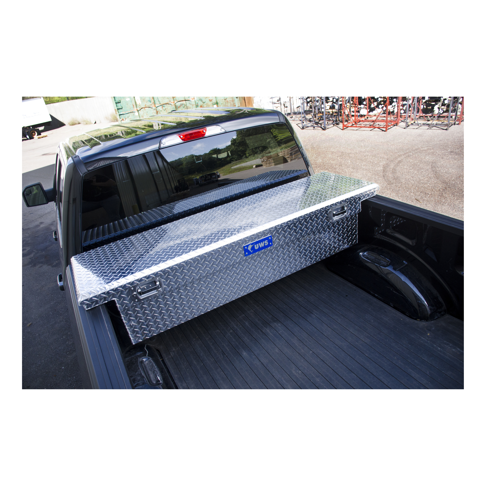 uw UWS EC10473 69 Crossover Low Profile Tool Box, Matte Black
