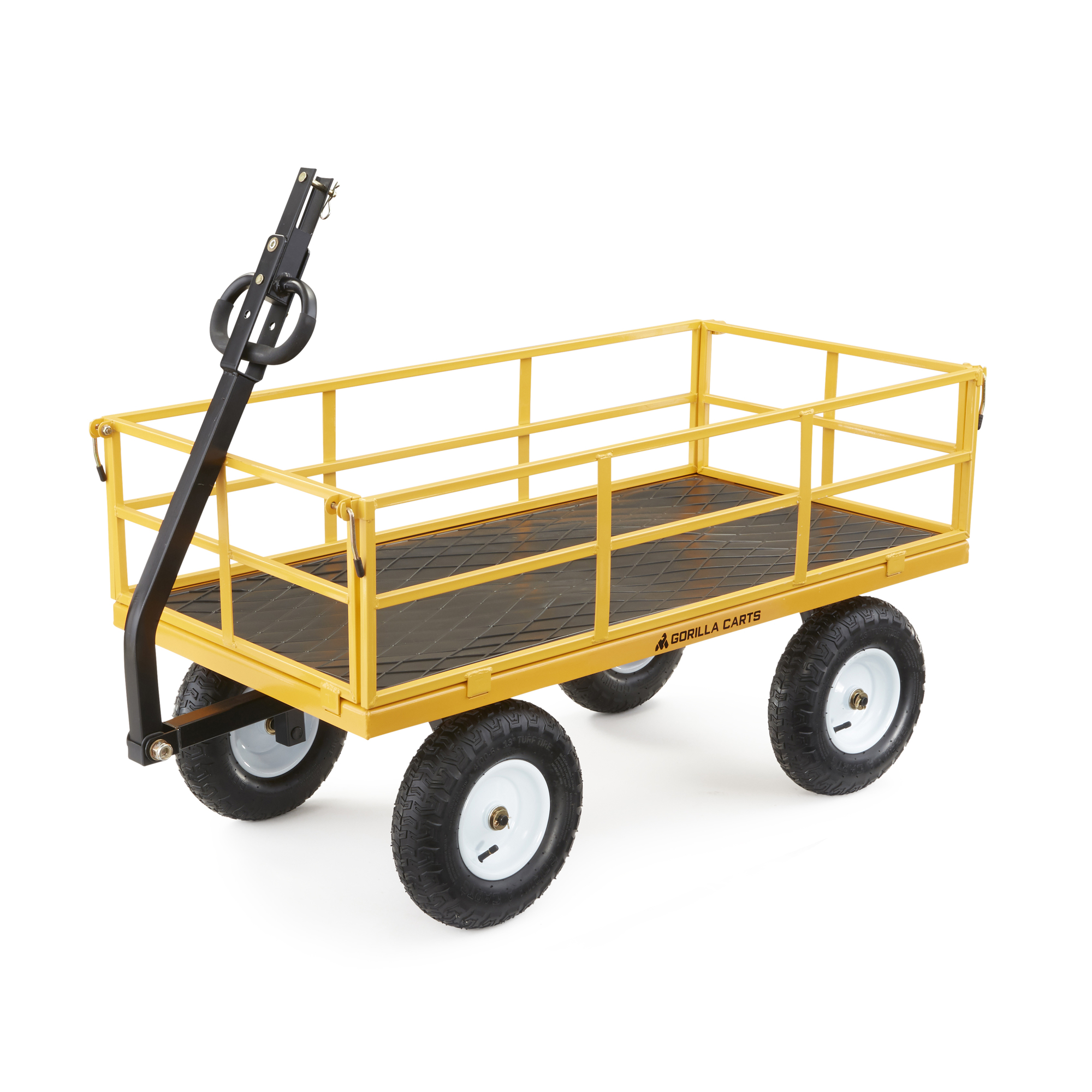 Gorilla Carts - 2 Wheel 4 Cubic Feet Yard Cart - Murdoch's