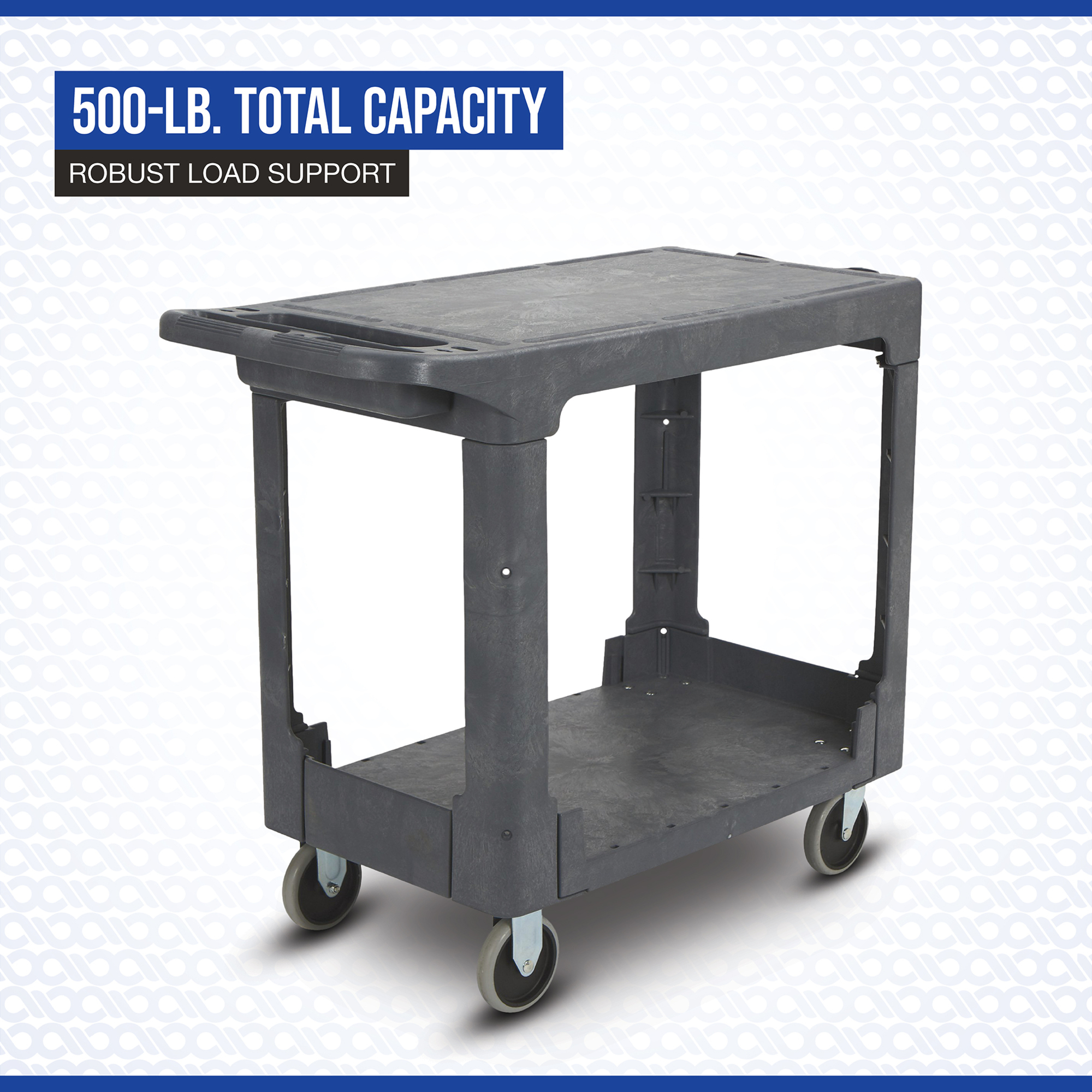 Strongway 500-Lb. Capacity Utility Cart, 19in.W x 38in.D x 33in.H ...