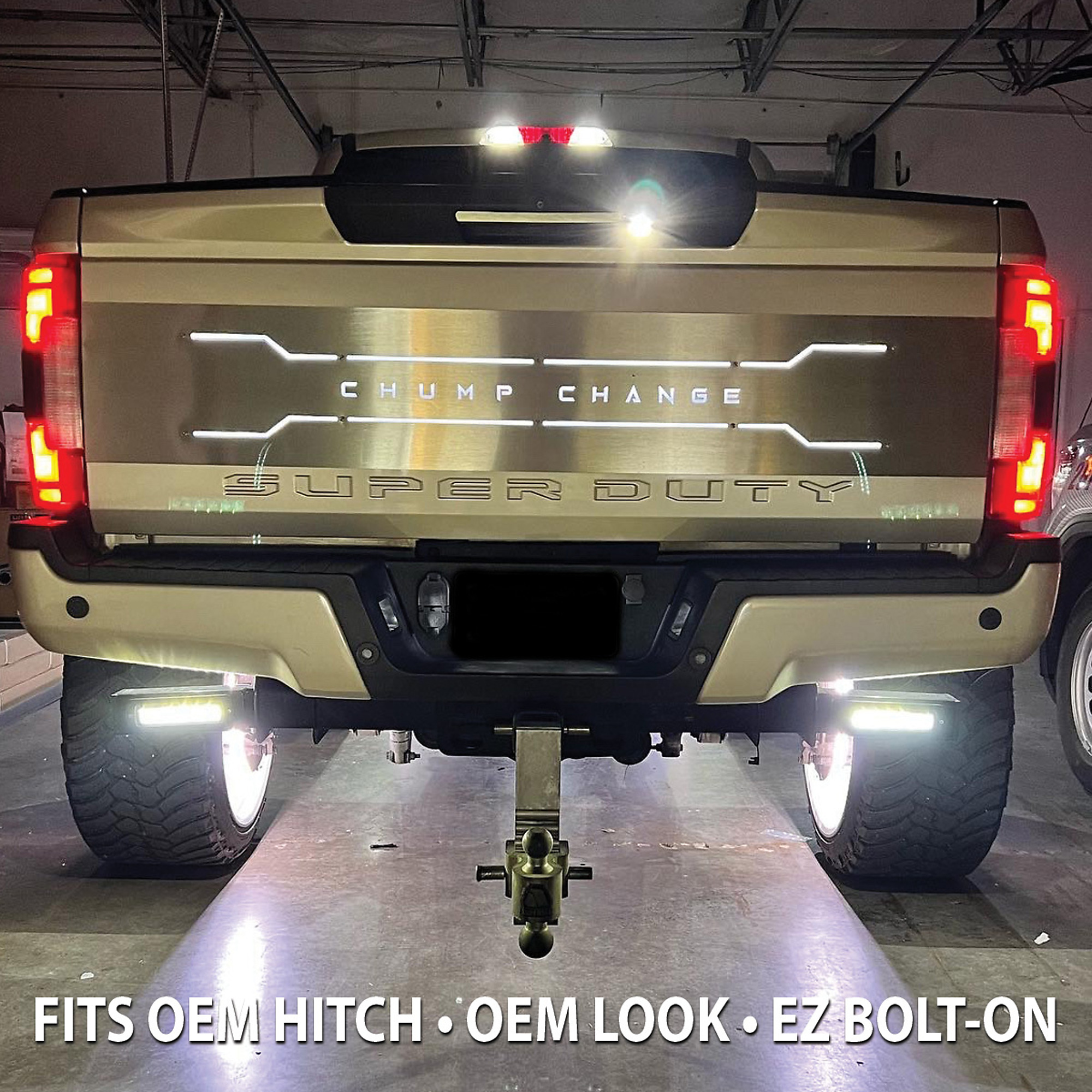 Race Sport Lighting, 20112016 Ford F250F450 Hitch Bar Reverse Lights