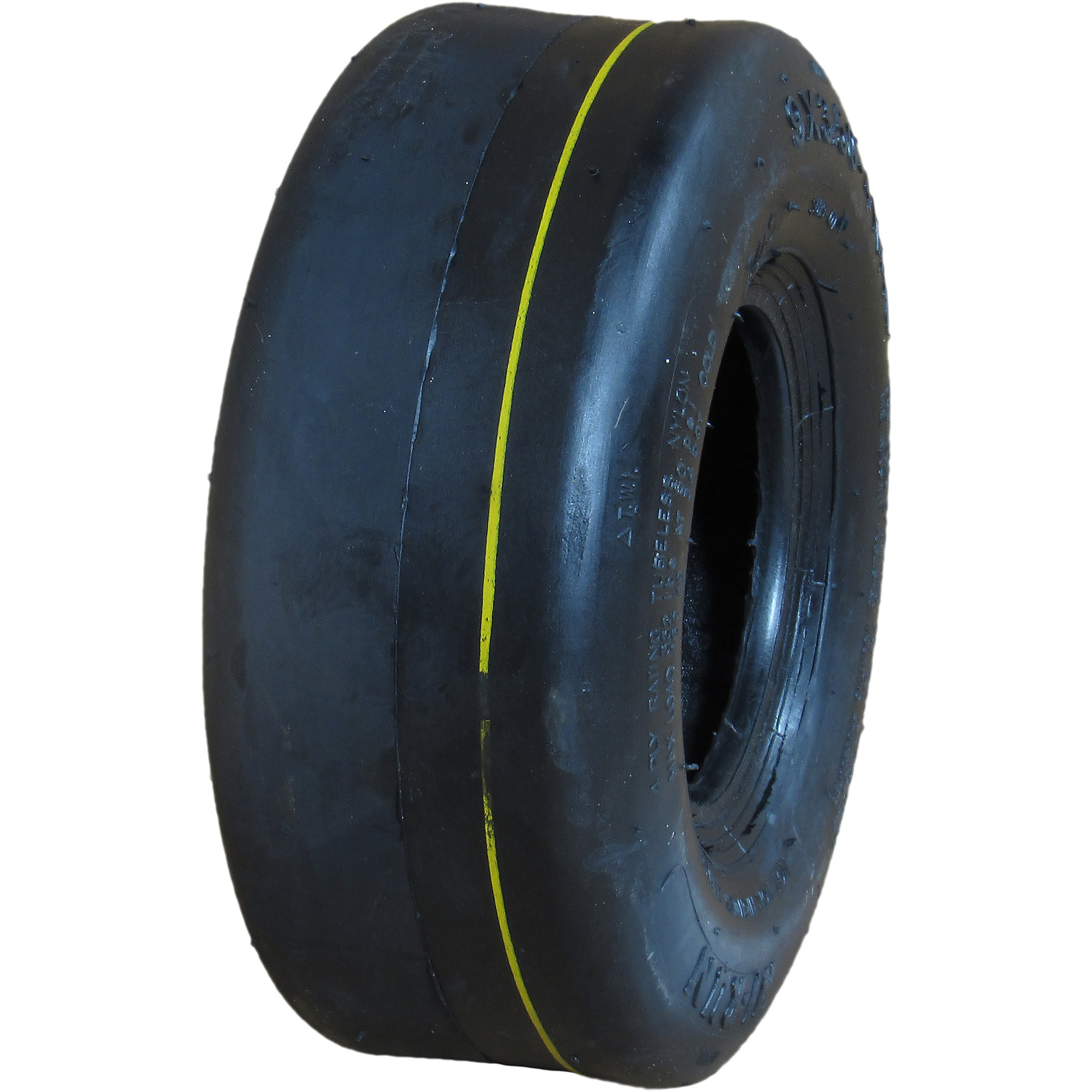 HI-RUN, Lawn Garden Tire, SU19 Smooth, Tire Size 9X3.5-4 Load Range Rating B, Model# WD1183