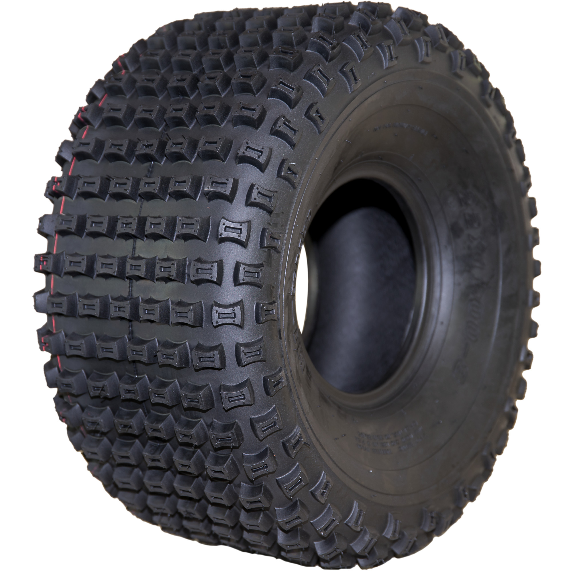 HIRUN, ATV Tire, SU17 Knobby, Tire Size 22X118, Load Range Rating A