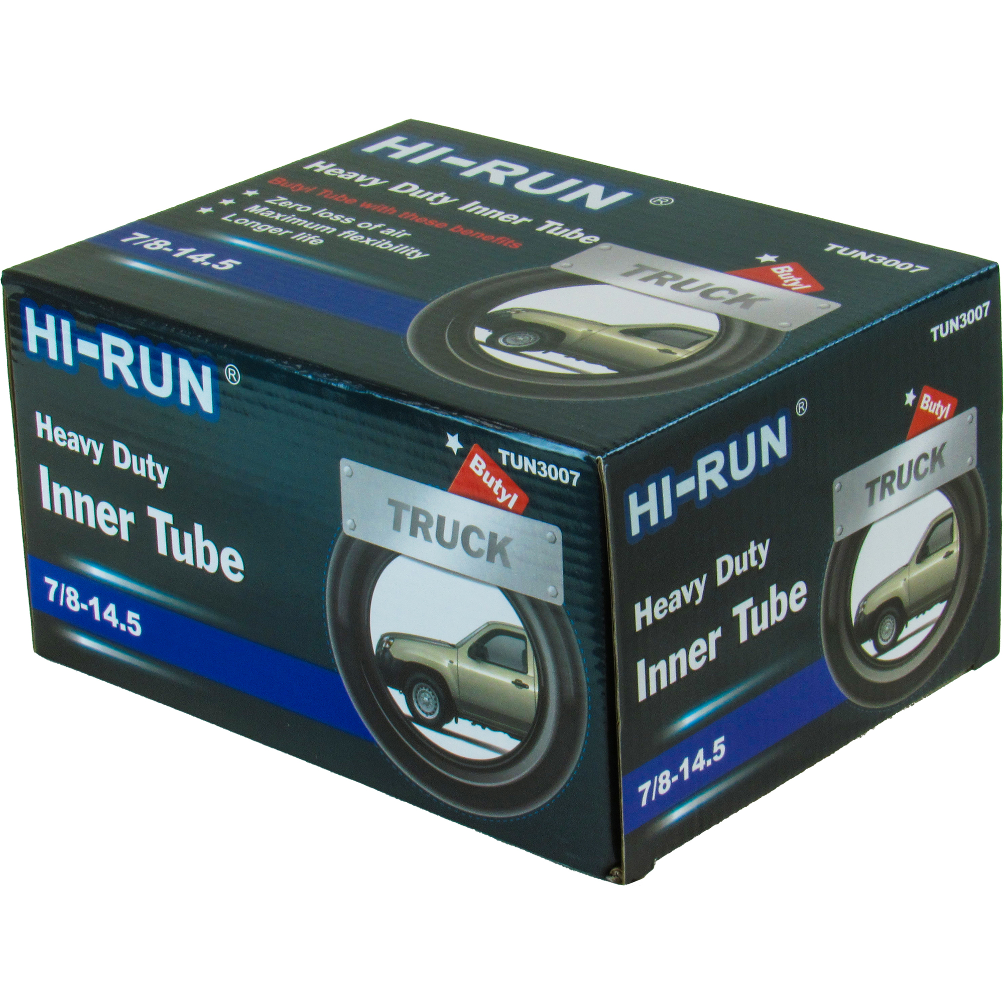 HI-RUN, Tube 7/8-14.5 (TR13) Light Truck, Fits Rim Size 14.5 in, Included (qty.) 1 Model# TUN3007