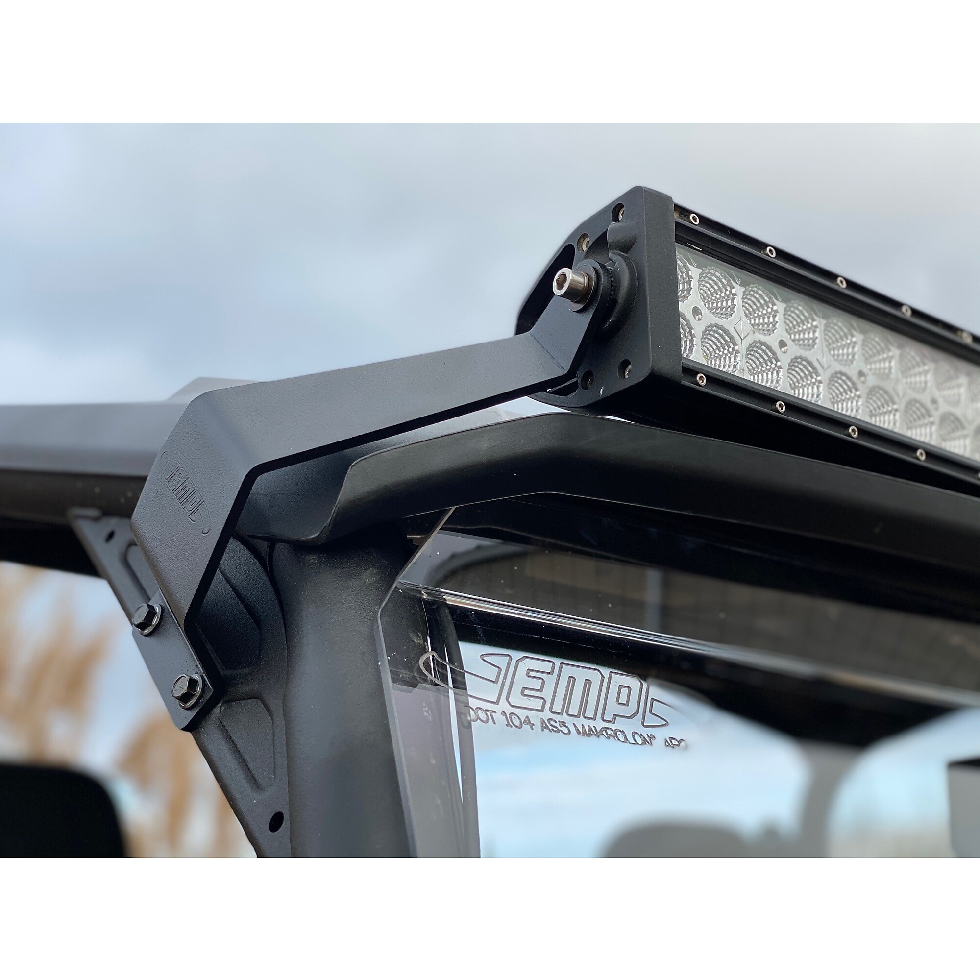 Extreme Metal Products, Yamaha Wolverine RMAX Light Bar Brackets, Model