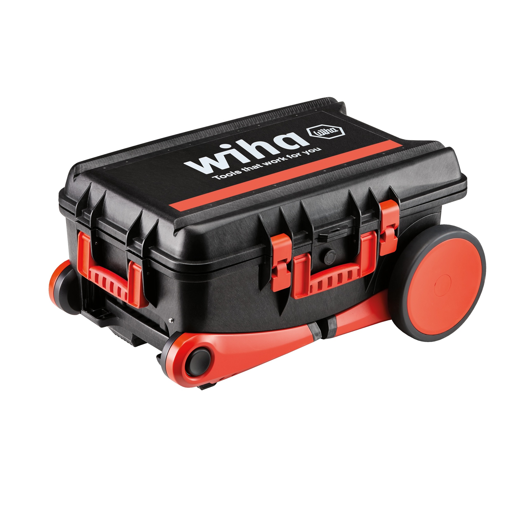 Wiha, XXL3 Rolling Tool Box - Empty, Color Family Black, Material