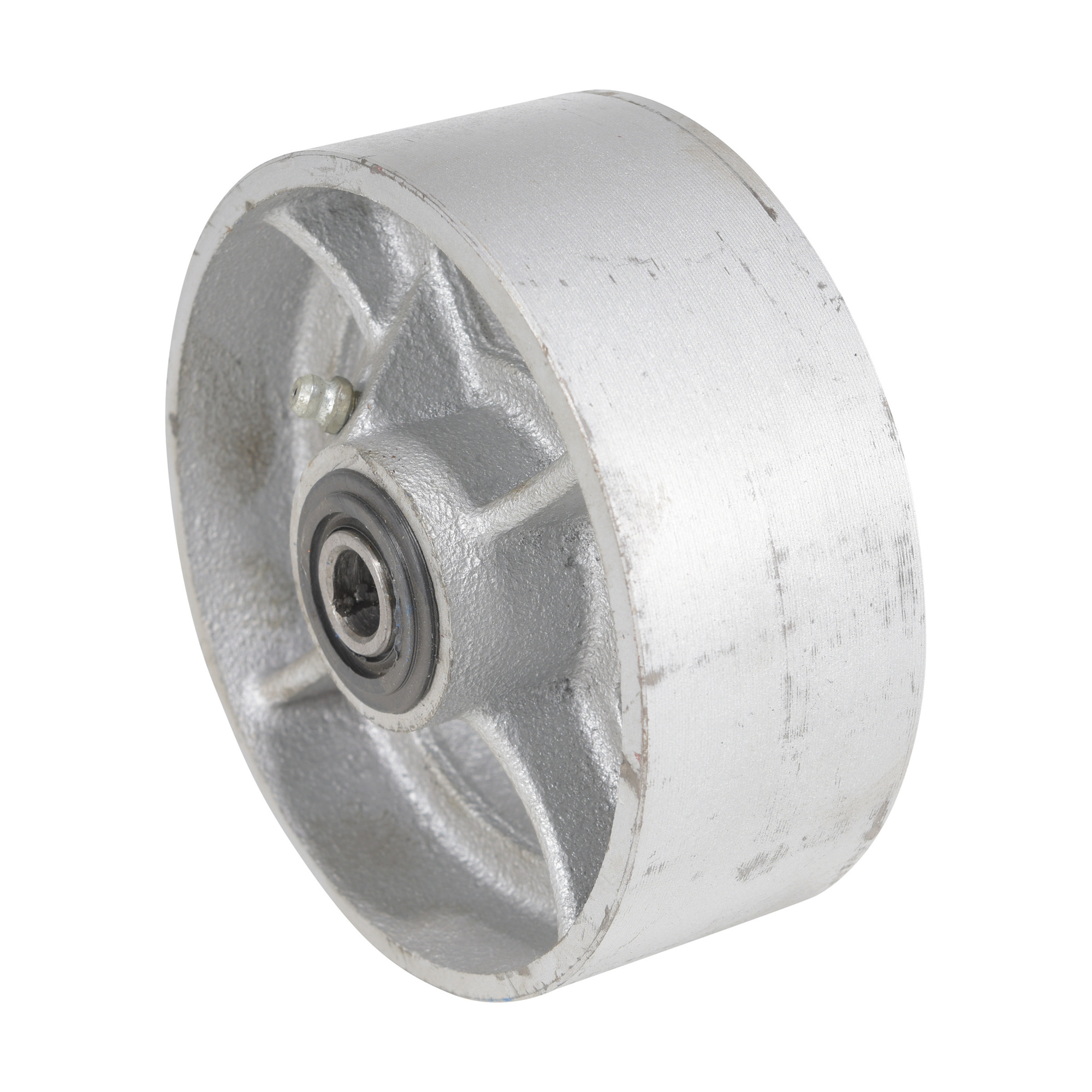 Vestil, Semi Steel Wheel 5x2 Silver, Wheel Diameter 5 in, Package (qty ...