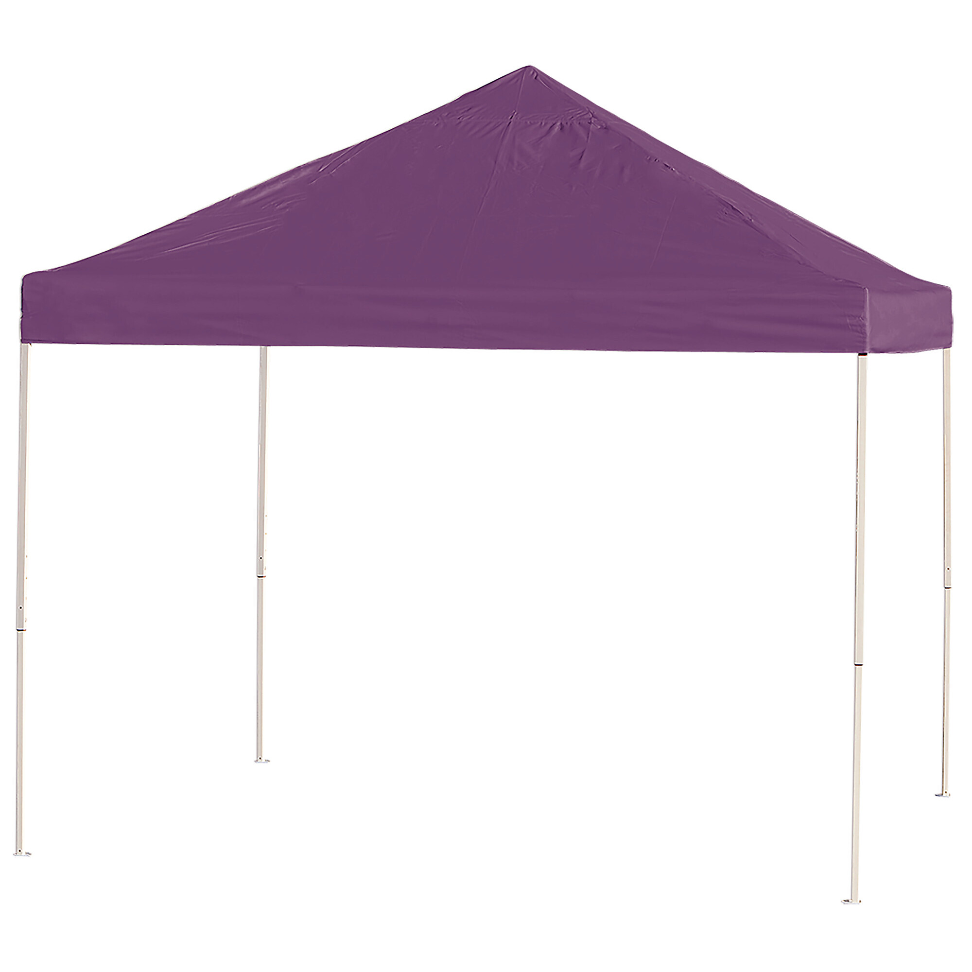 ShelterLogic Pop-Up Canopy - 10ft. x 10ft., Straight Leg, Water-Resistant, Purple, Model# 22703