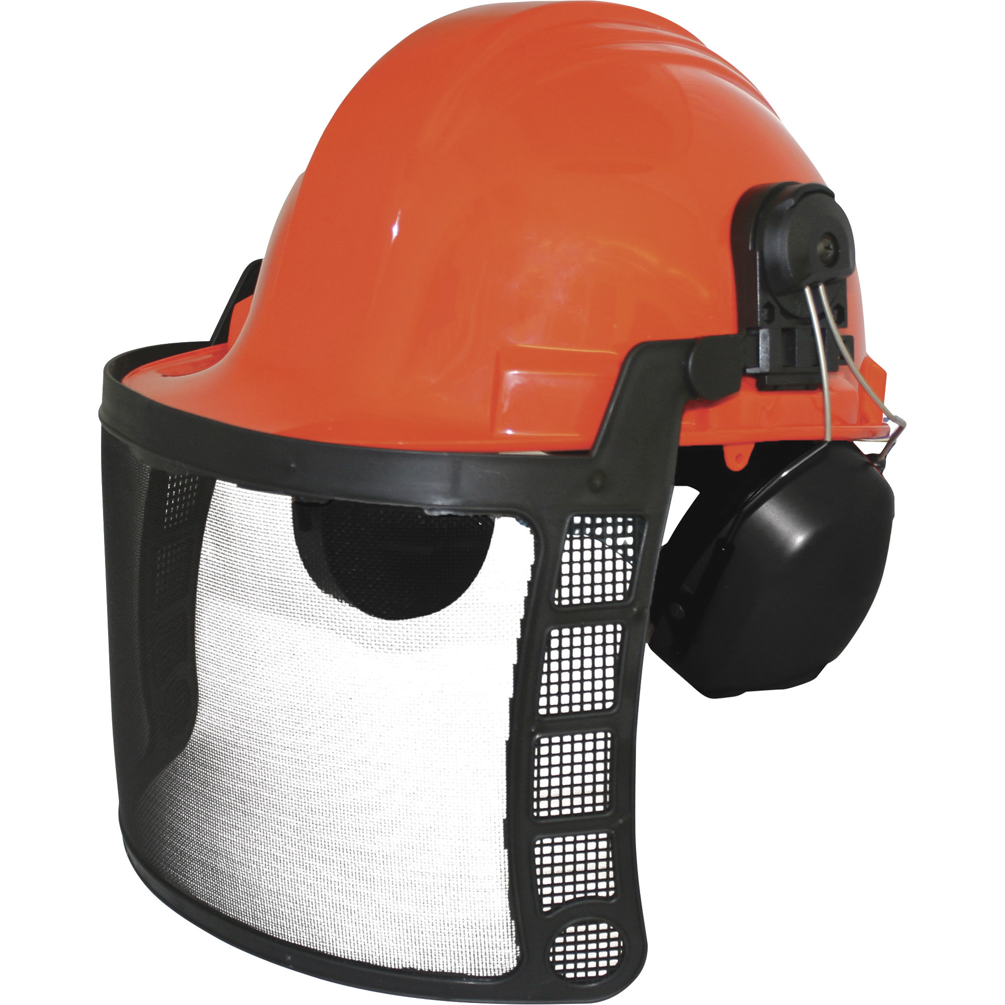 Forester Complete Forestry Helmet System, Set, Orange, Model