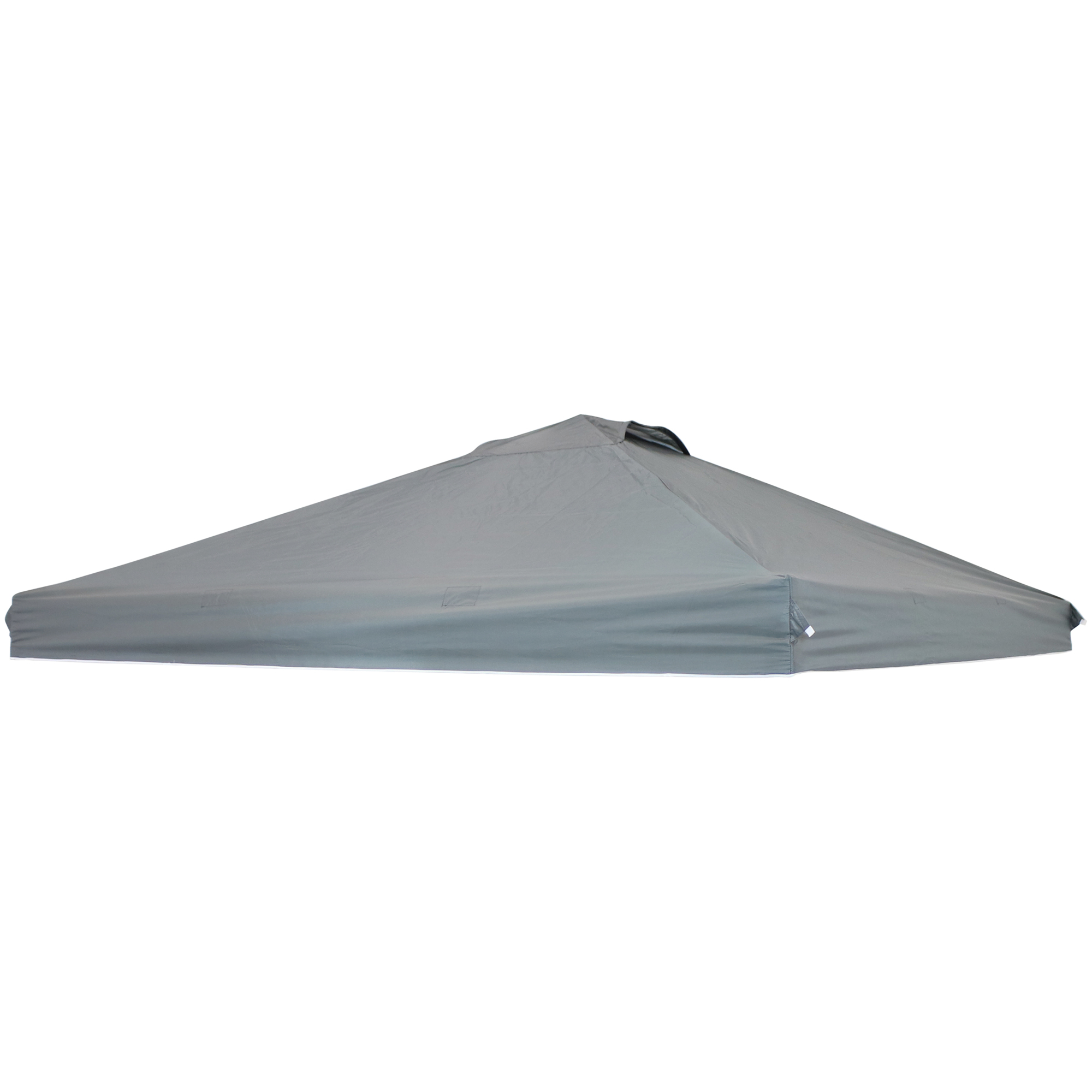 Sunnydaze Decor, 10 x 10 Canopy Shade with Vent - Gray, Fits Canopy Length 10 ft, Fits Canopy Width 10 ft, Material Other, Model# WUY-991