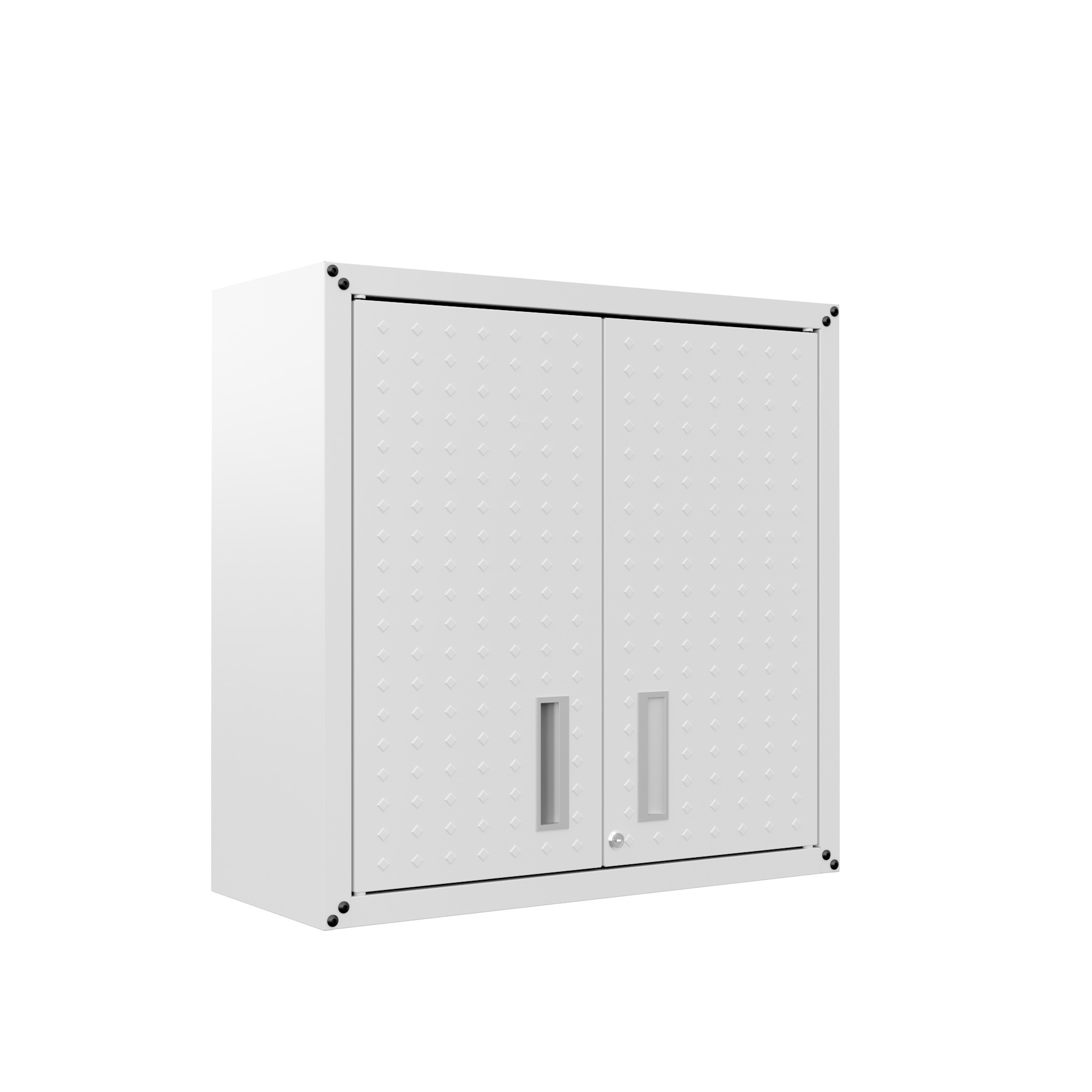 Minimalist White Storage Cabinet - Arch - Square - Segmented Organization  from Apollo Box