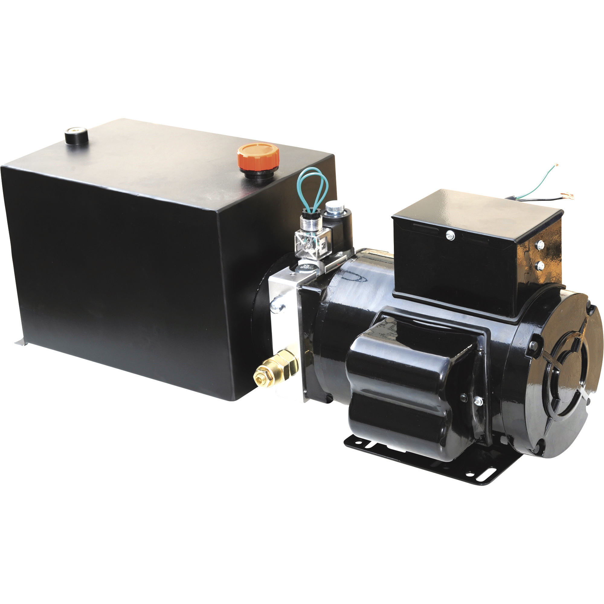 NorTrac AC Power Unit with Electric Motor, 208/230V, 3.2-Gal. Reservoir Tank, Model# YBZ5-F3.2E21H2/AKCBT1