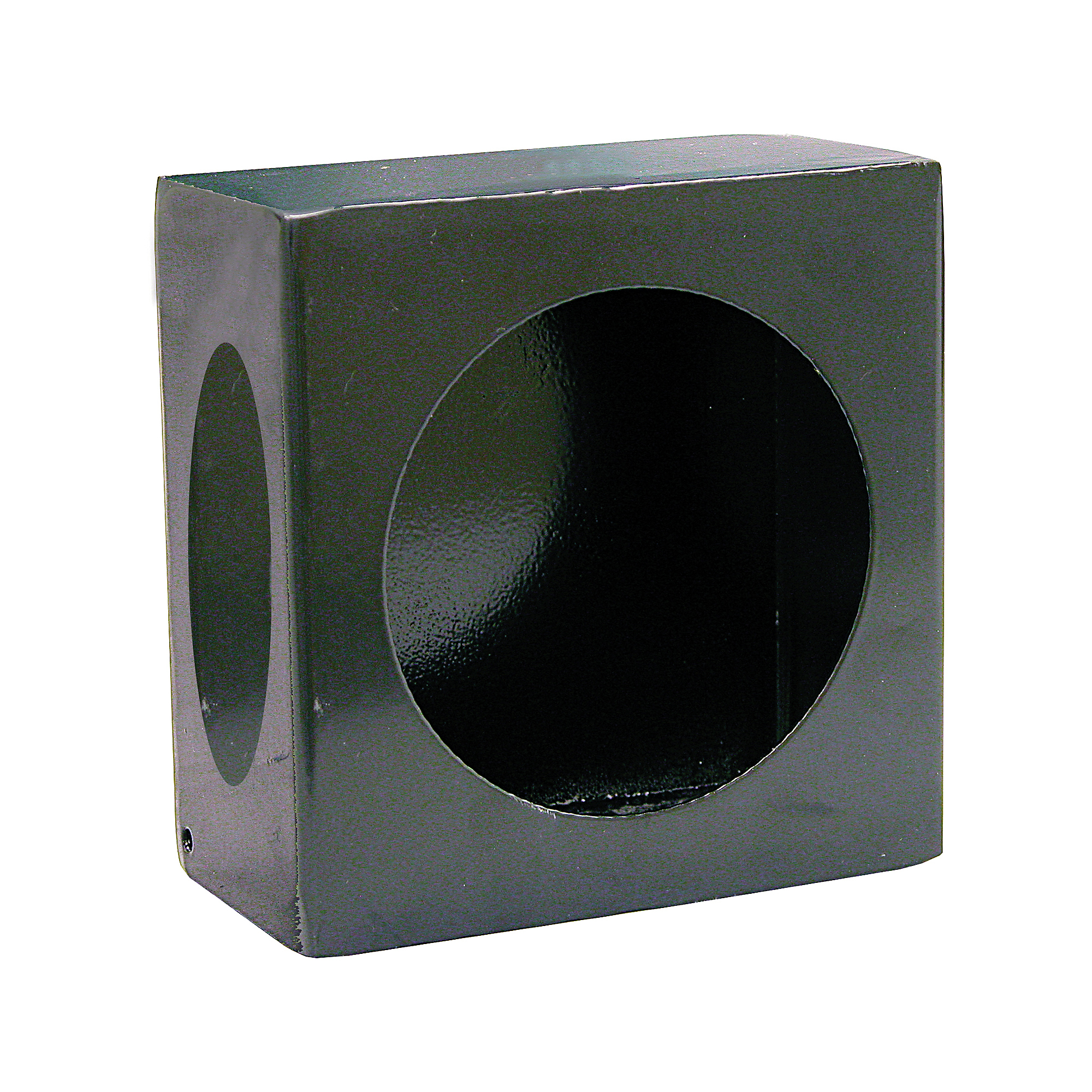 Buyers Products, Single Round Light Box Black Powder Coated Steel, Model# LB663SL