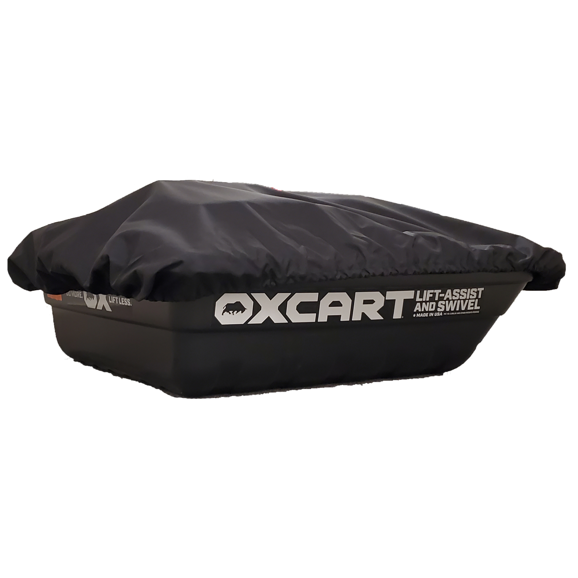 OxCart, Cargo Cover - Military Grade – Black, Model# GTM0302