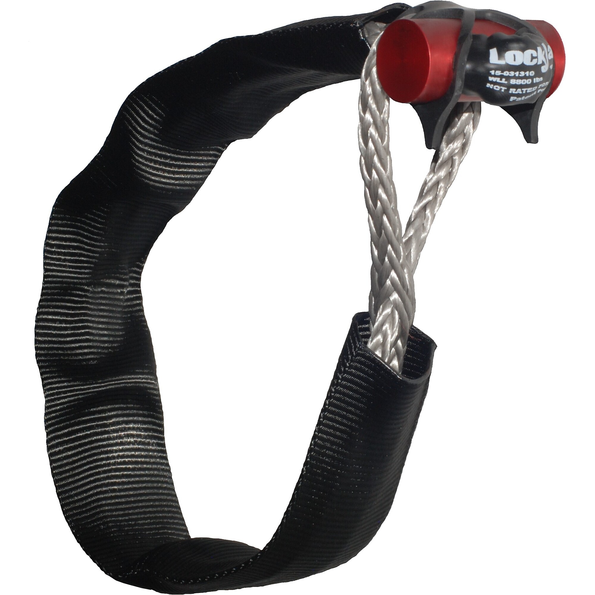 LockJaw, Flexible Synthetic Soft Shackle, Not for Lifting, Working Load Limit 8800 lb, Model# 15-031310