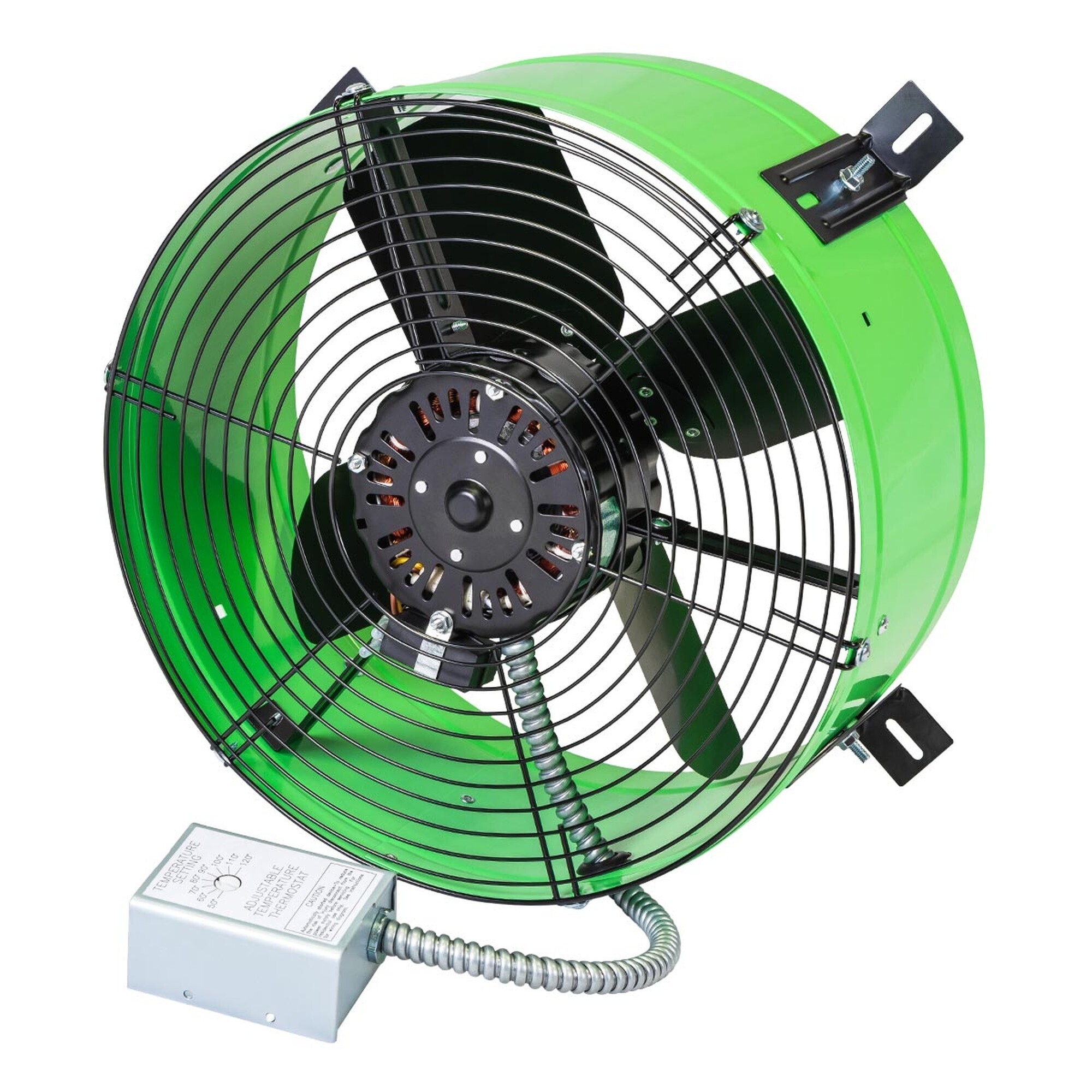 Maxx Air, 1650 CFM Gable Mount Power Attic Ventilator, Fan Type Gable Mount  Fans, Air Delivery 1650 cfm, Model# CX2500 GRN | Northern Tool
