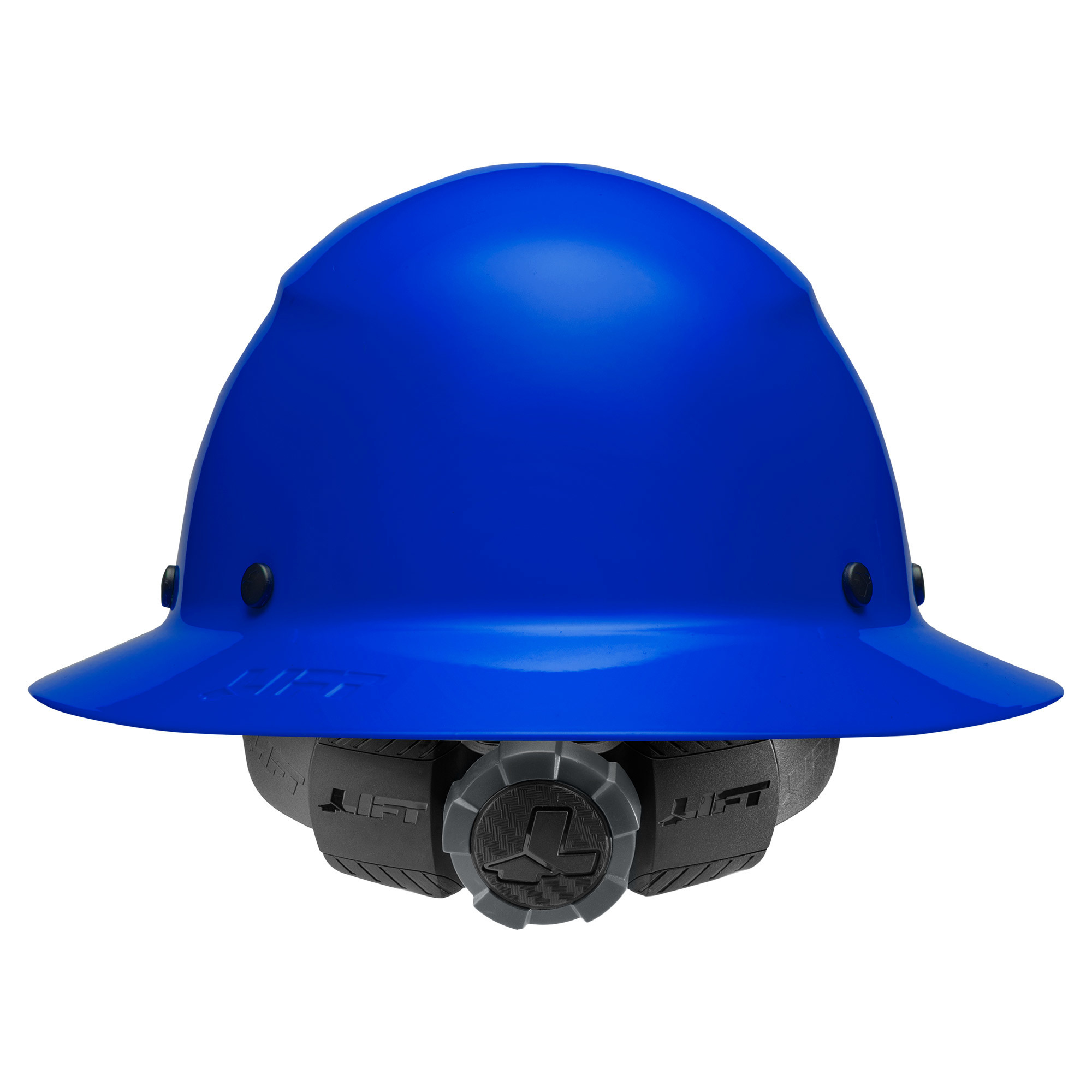 LIFT Safety, DAX Fiber Resin Full Brim (Blue), Hard Hat Style Full Brim, Hat  Size Adjustable, Color Other, Model# HDF-21BL