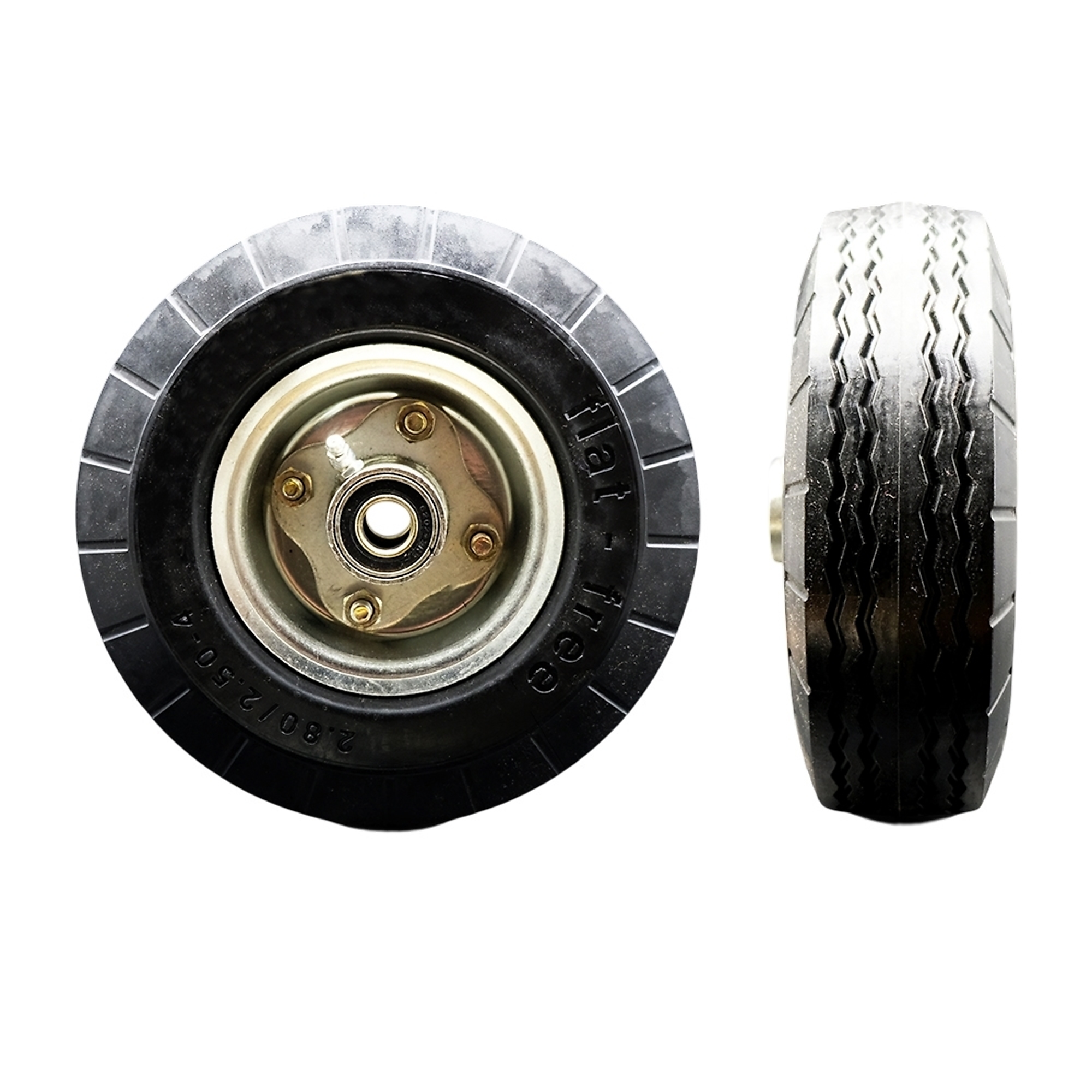 6 in. Semi-Solid Tire with Polypropylene Hub