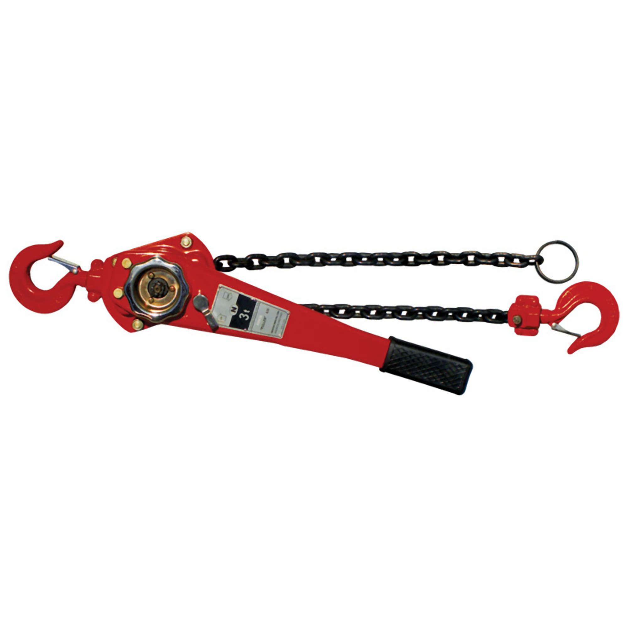 American Power Pull, 3 ton chain puller with 5ft chain, Power Source Manual Lever, Capacity 6000 lb, Lift Height 5 ft, Model# 635