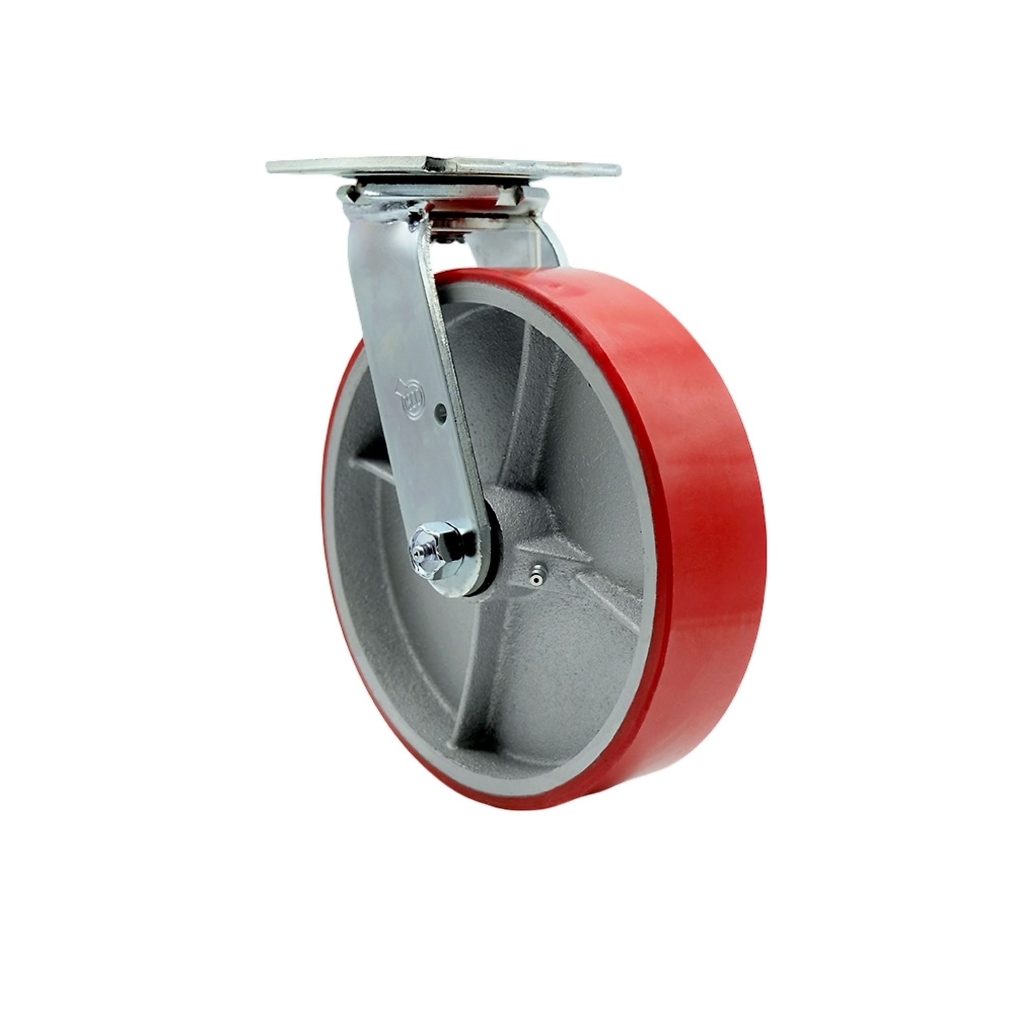 Service Caster, 8in. x 2in. Plate Caster, Wheel Diameter 8 in, Caster ...