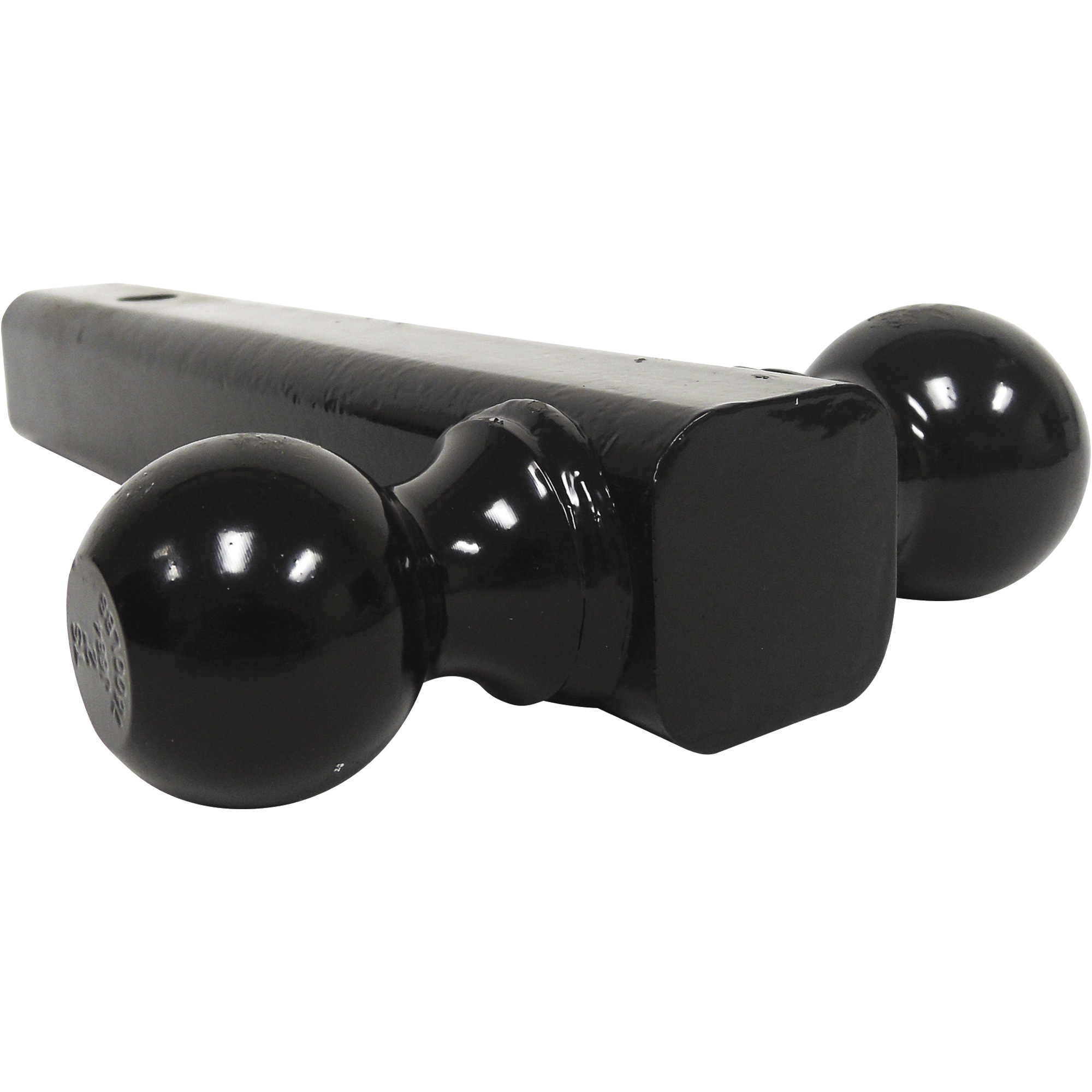 Ultra-Tow 2in. Double-Ball Hollow Tube Mount, Class 4, Black