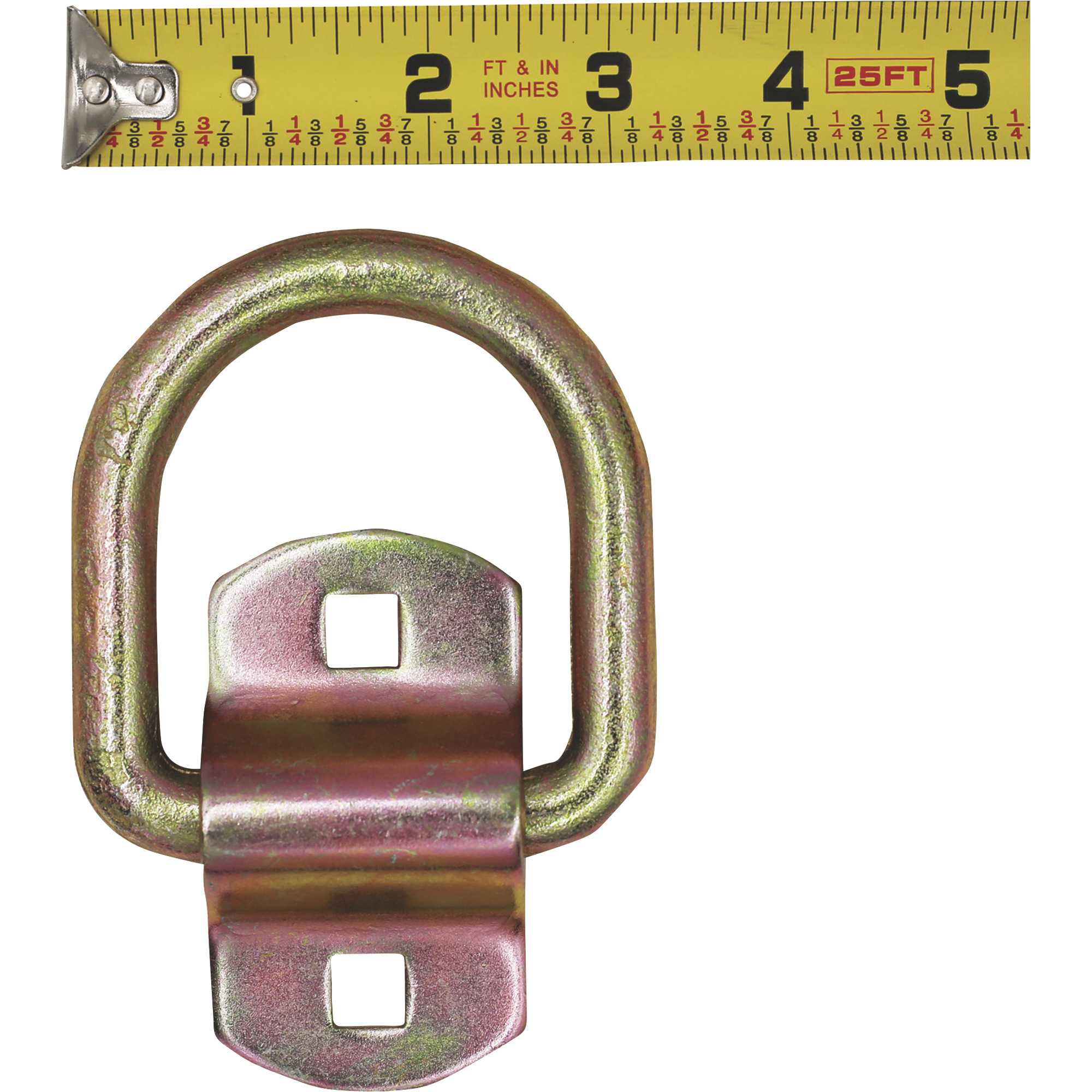 CargoSmart Locking Anti-Rattle D-Ring, 2400-Lb. Capacity, 1/4in., Model# 6509