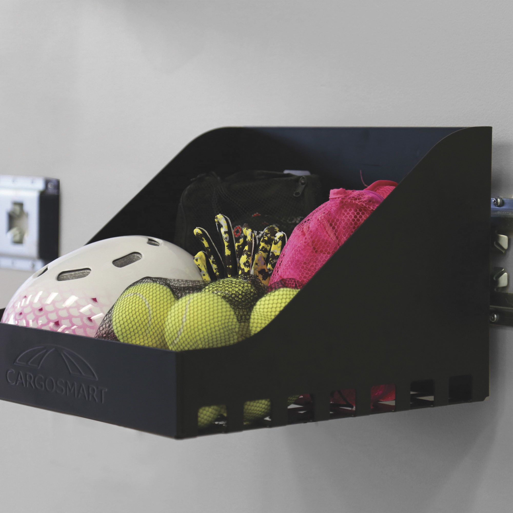 E-Track Wall Mounted Storage Bins