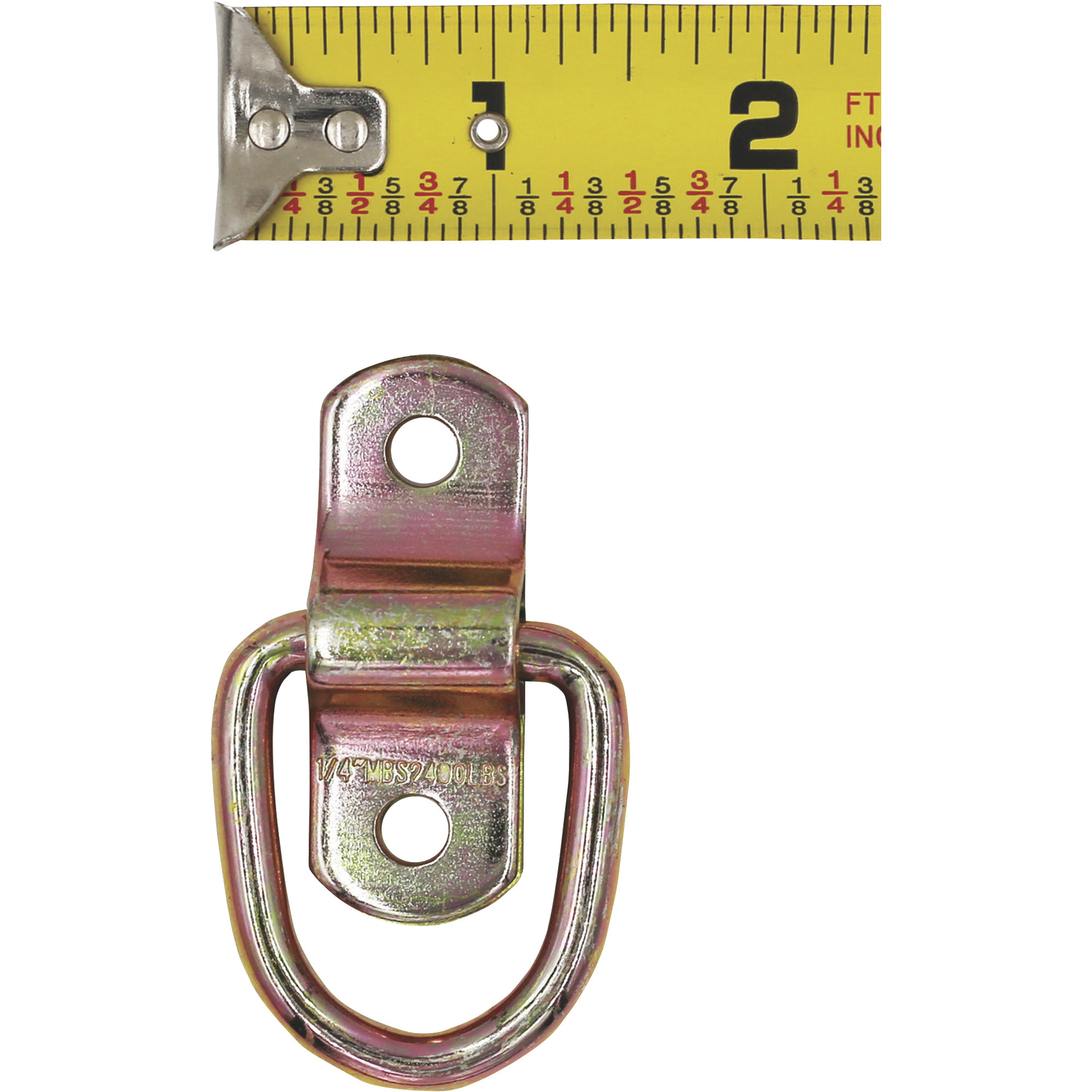 CargoSmart Locking AntiRattle DRing — 2400Lb. Capacity, 1/4in