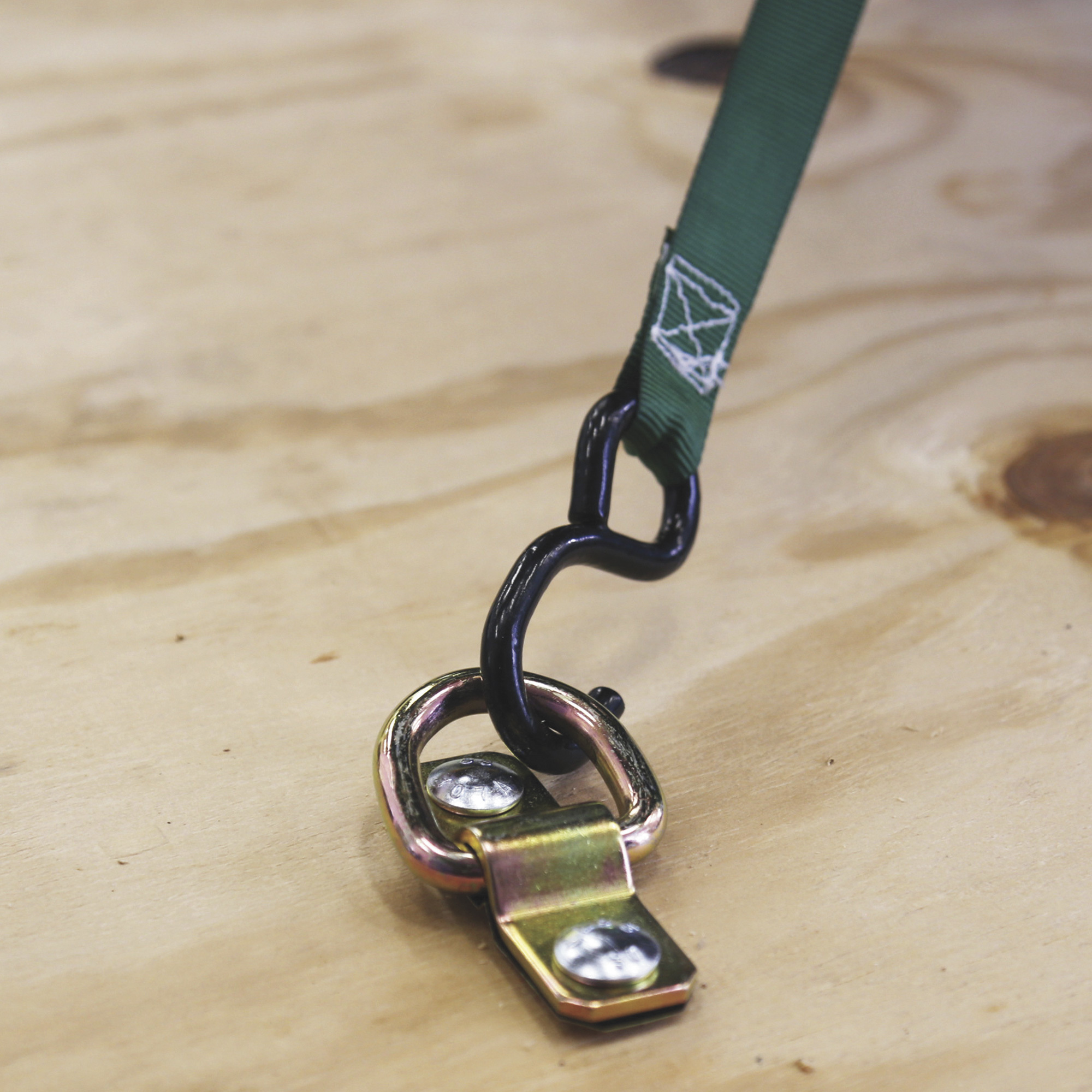 CargoSmart Locking AntiRattle DRing, 5000Lb. Capacity, 3/8in., Model