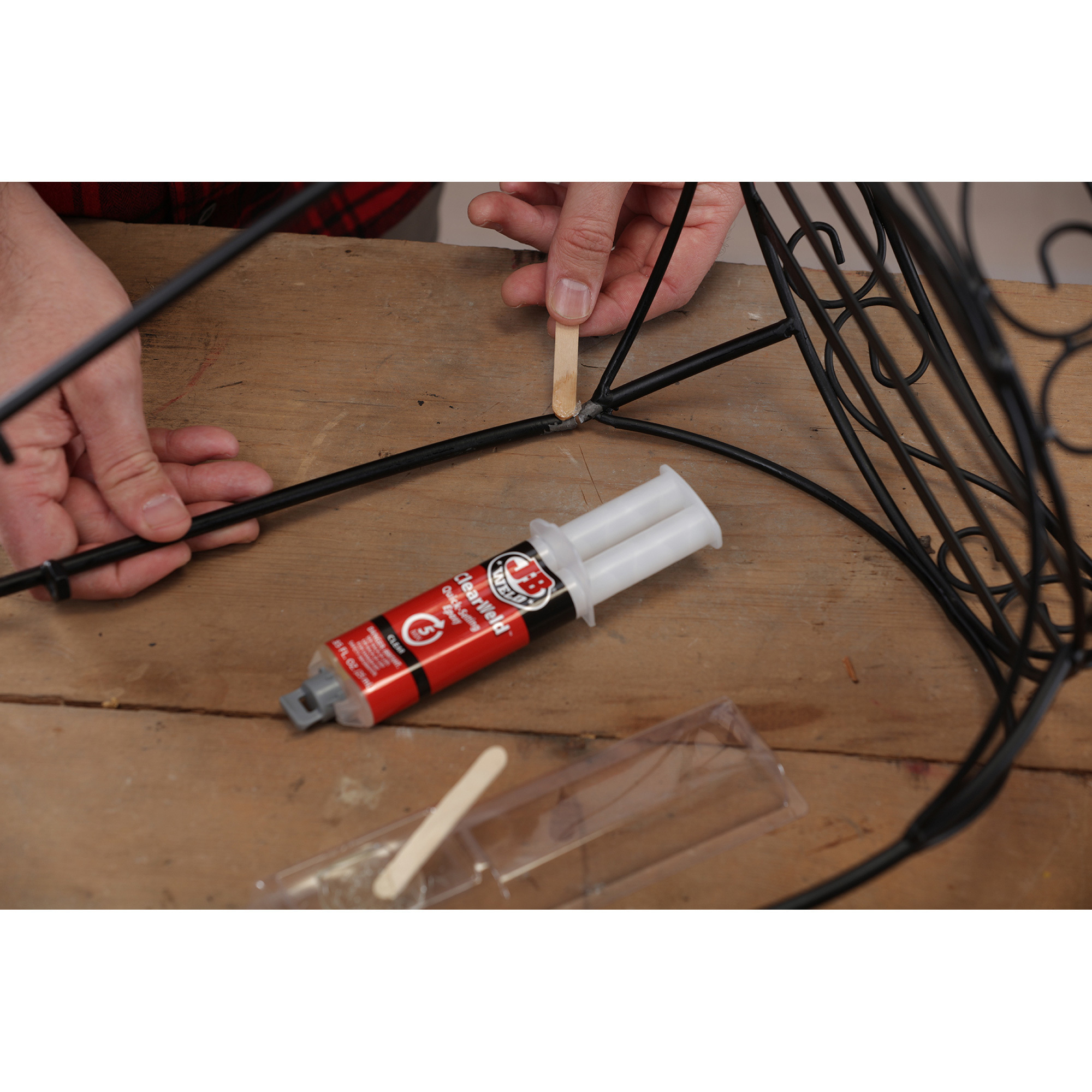 J-B Weld ClearWeld Epoxy Syringe