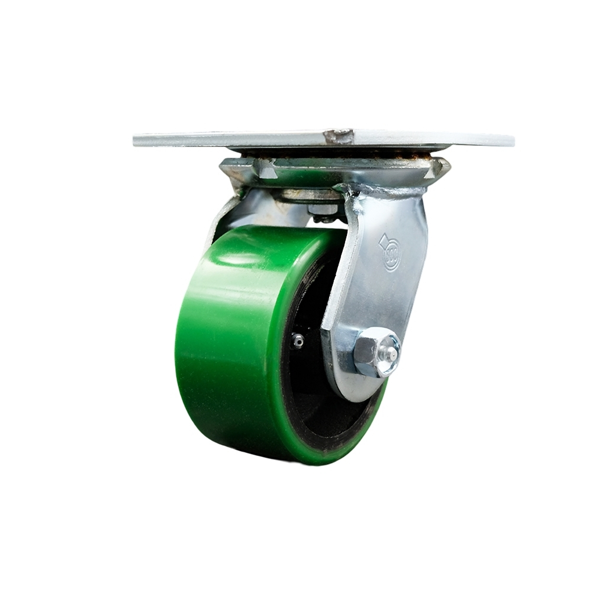 Service Caster, 4in. x 2in. Plate Caster, Wheel Diameter 4 in, Caster Type Swivel, Package (qty.) 1, Model# SCC-35S420-PUB-GB