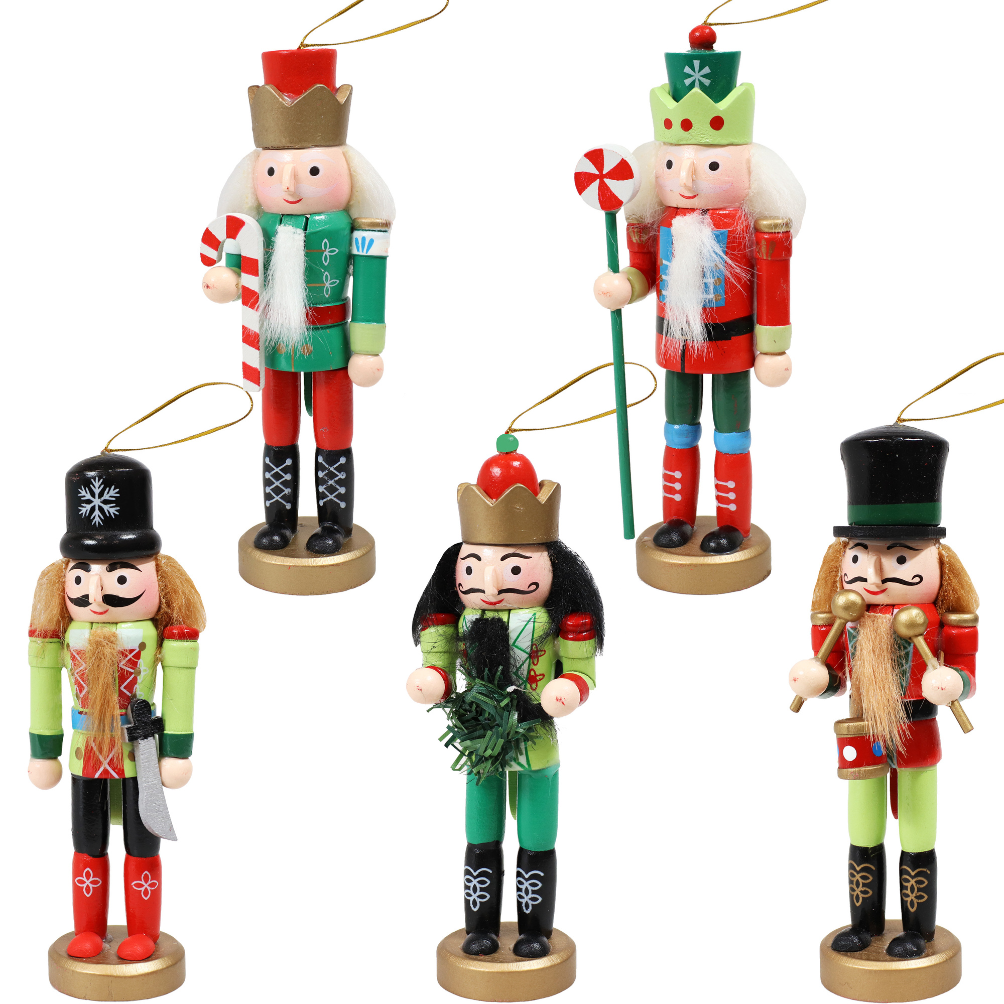 Sunnydaze Decor Sunnydaze Nutcracker Red and White Christmas