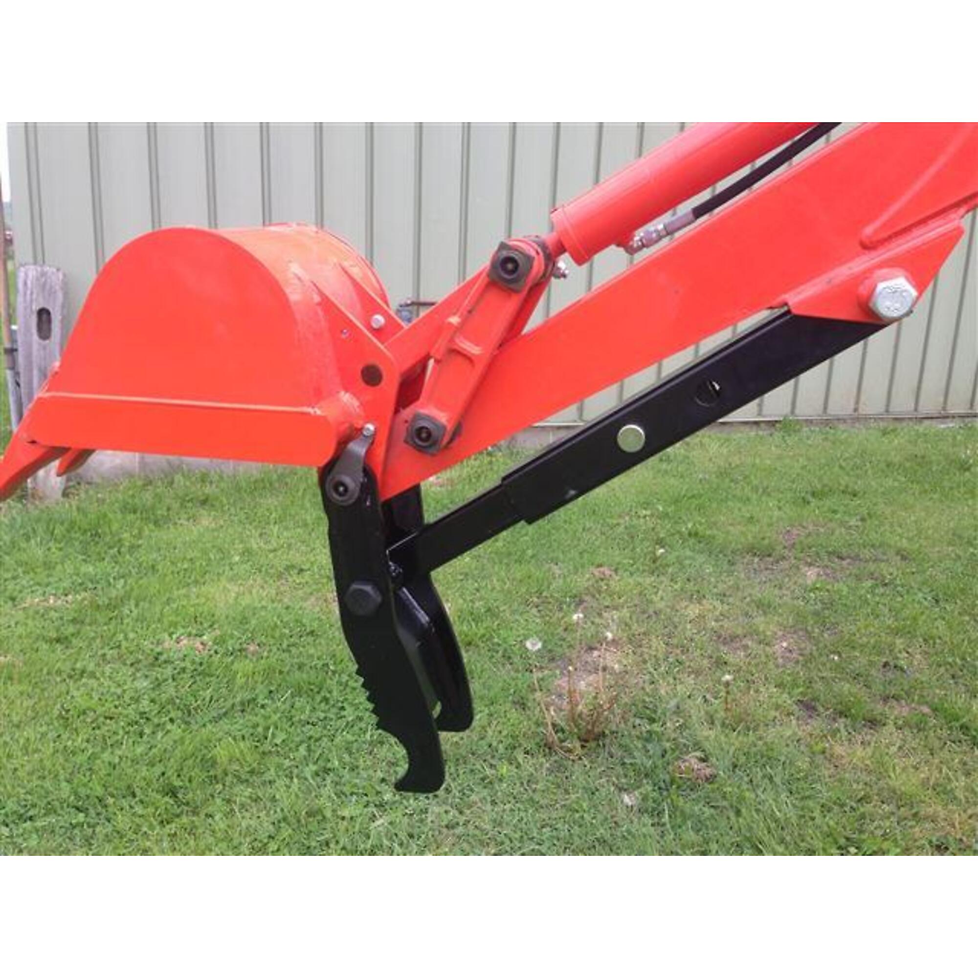 Extreme Metal Products, Kubota BX25D and BX23S Tractor Backhoe Thumb