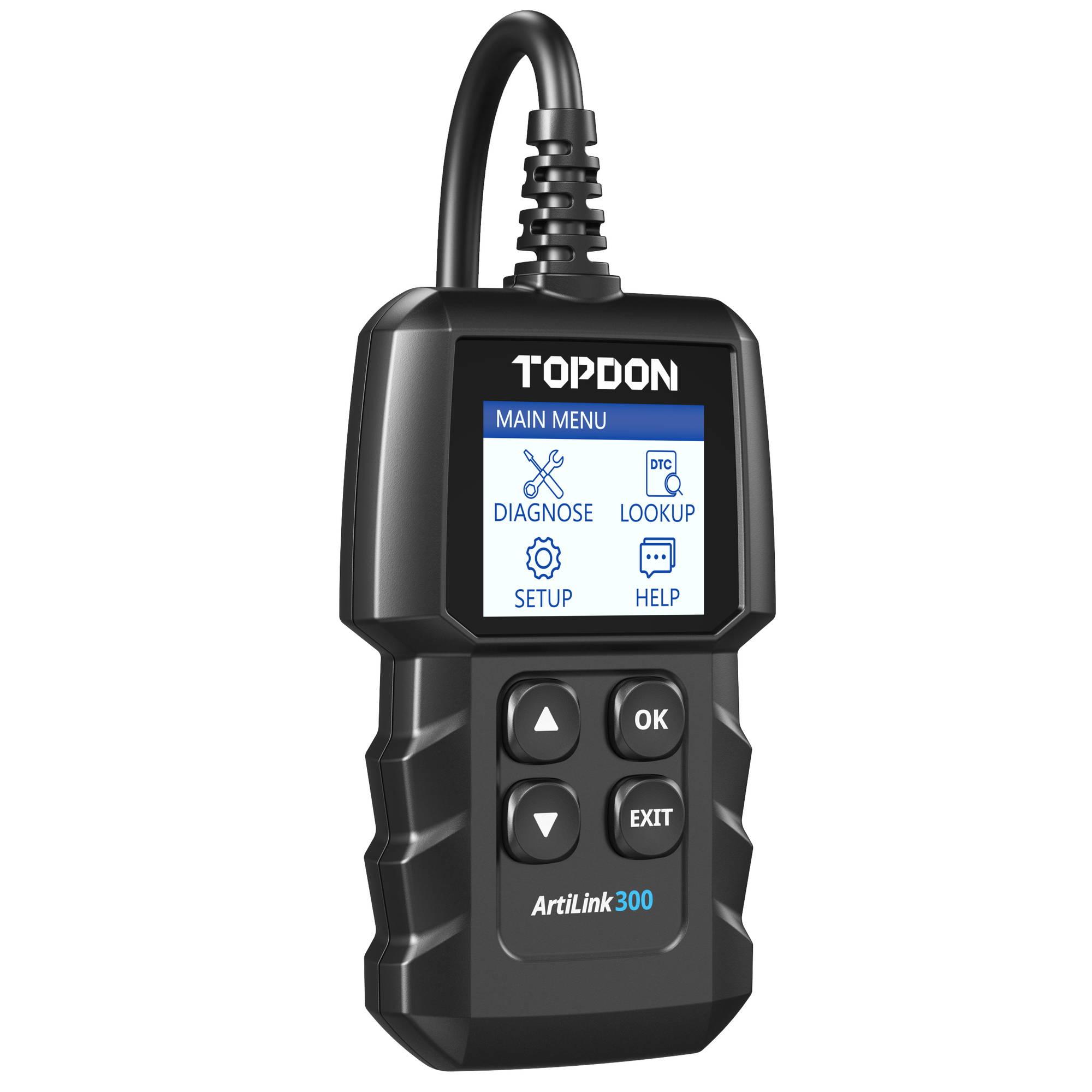 TOPDON, Code Reader - O2 Sensor Test Freeze Frame Data, Model# AL300 ...