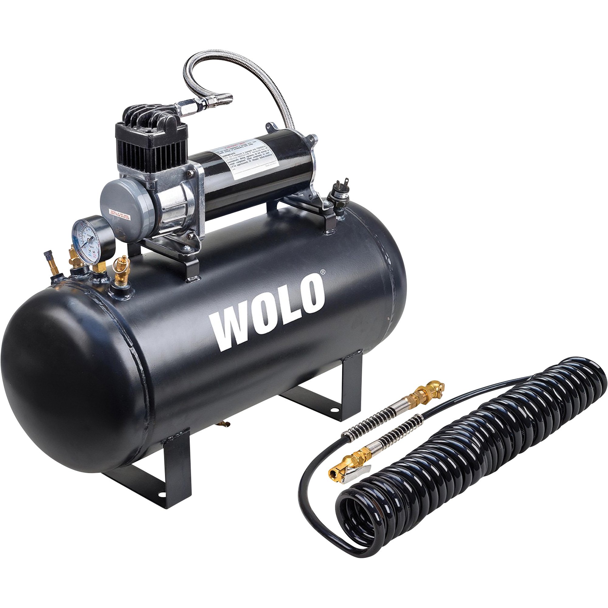 WOLO Air Rage Heavy-Duty Compressor — 22 Amps, 5-Gallon Tank, Model# 860