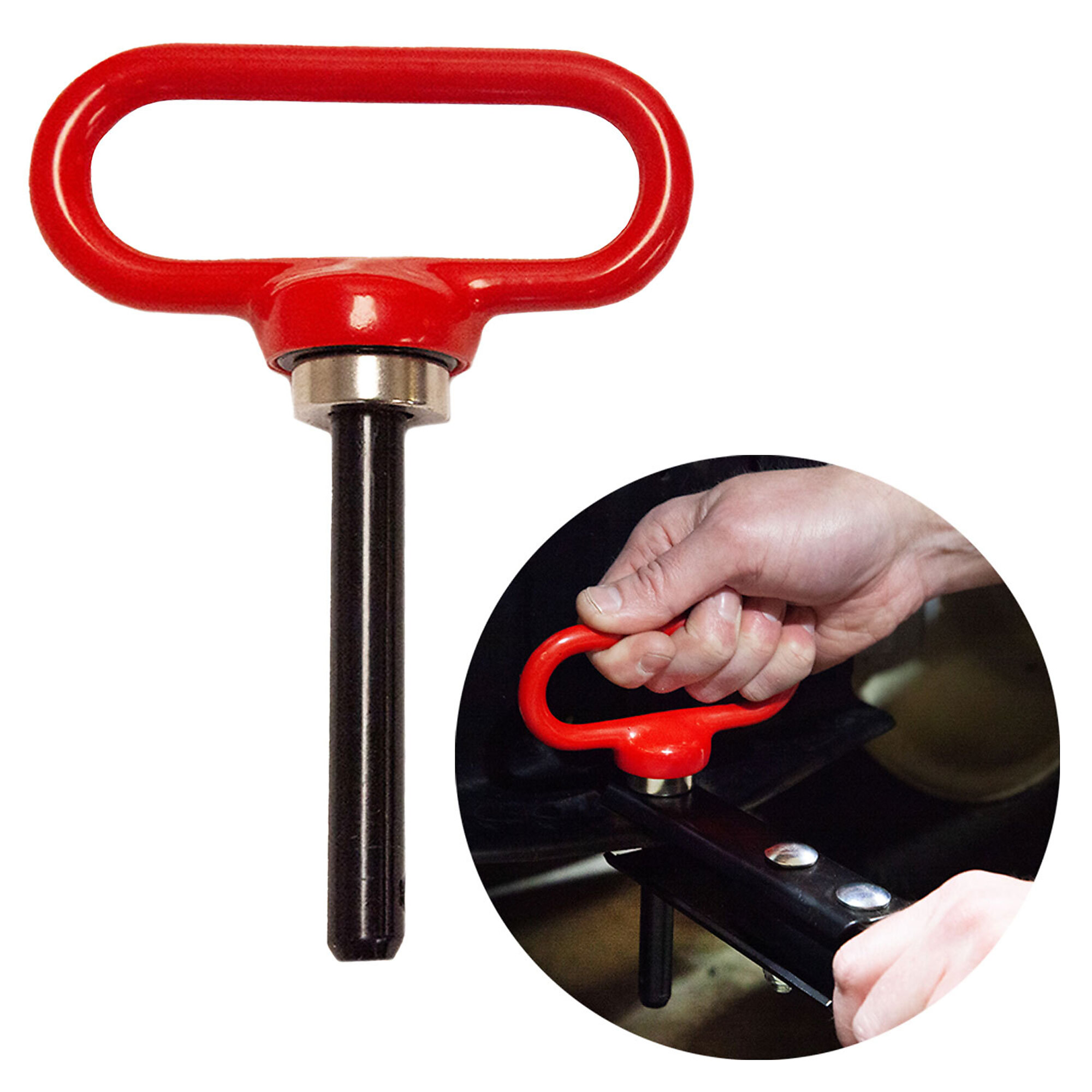 Brinly-Hardy, Magnetic Hitch Pin - 1/2in., Model# MHPK-12BH