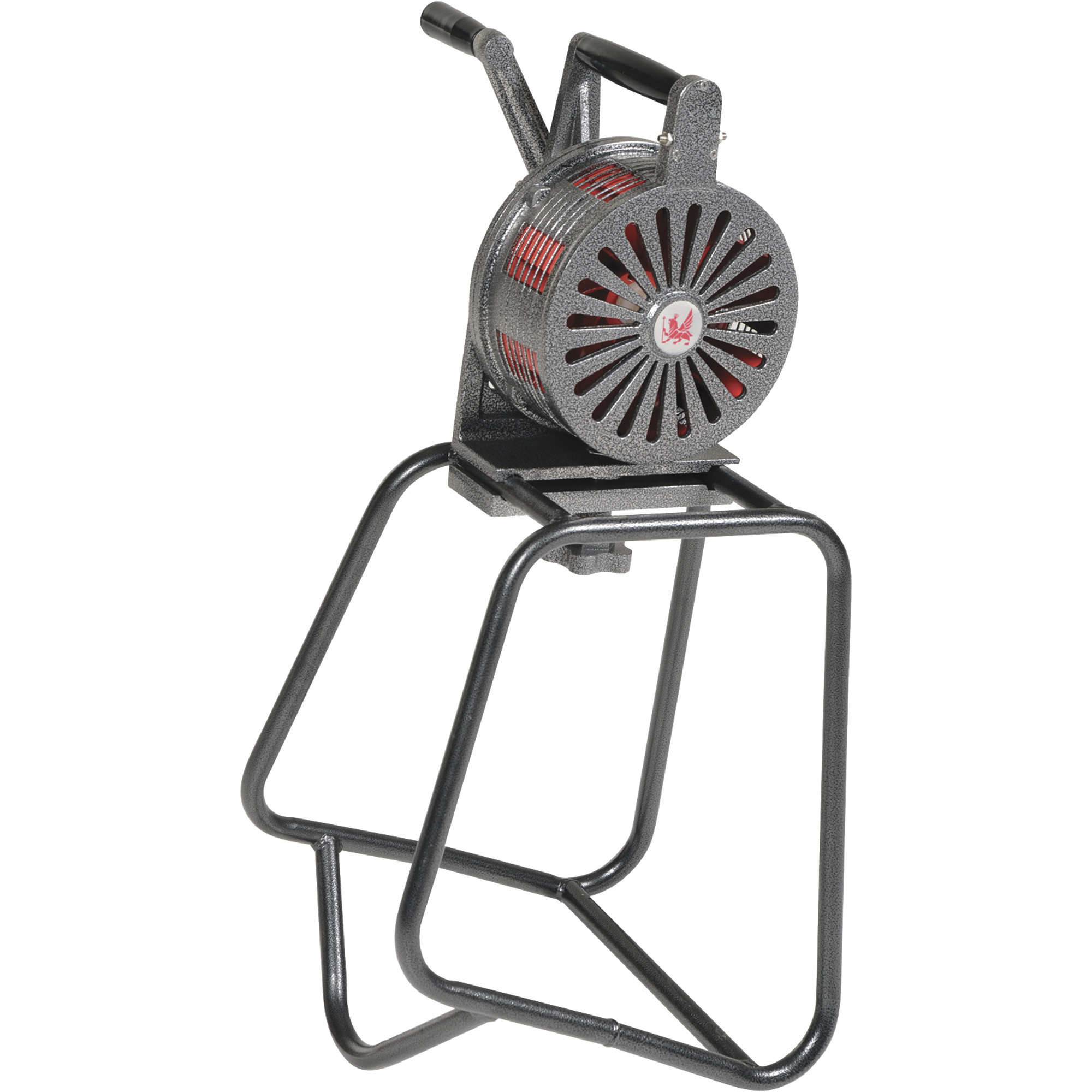 Vestil Hand Crank Siren - 120dB, 1/2-Mile Range, Includes Stand, Model# SIREN-120