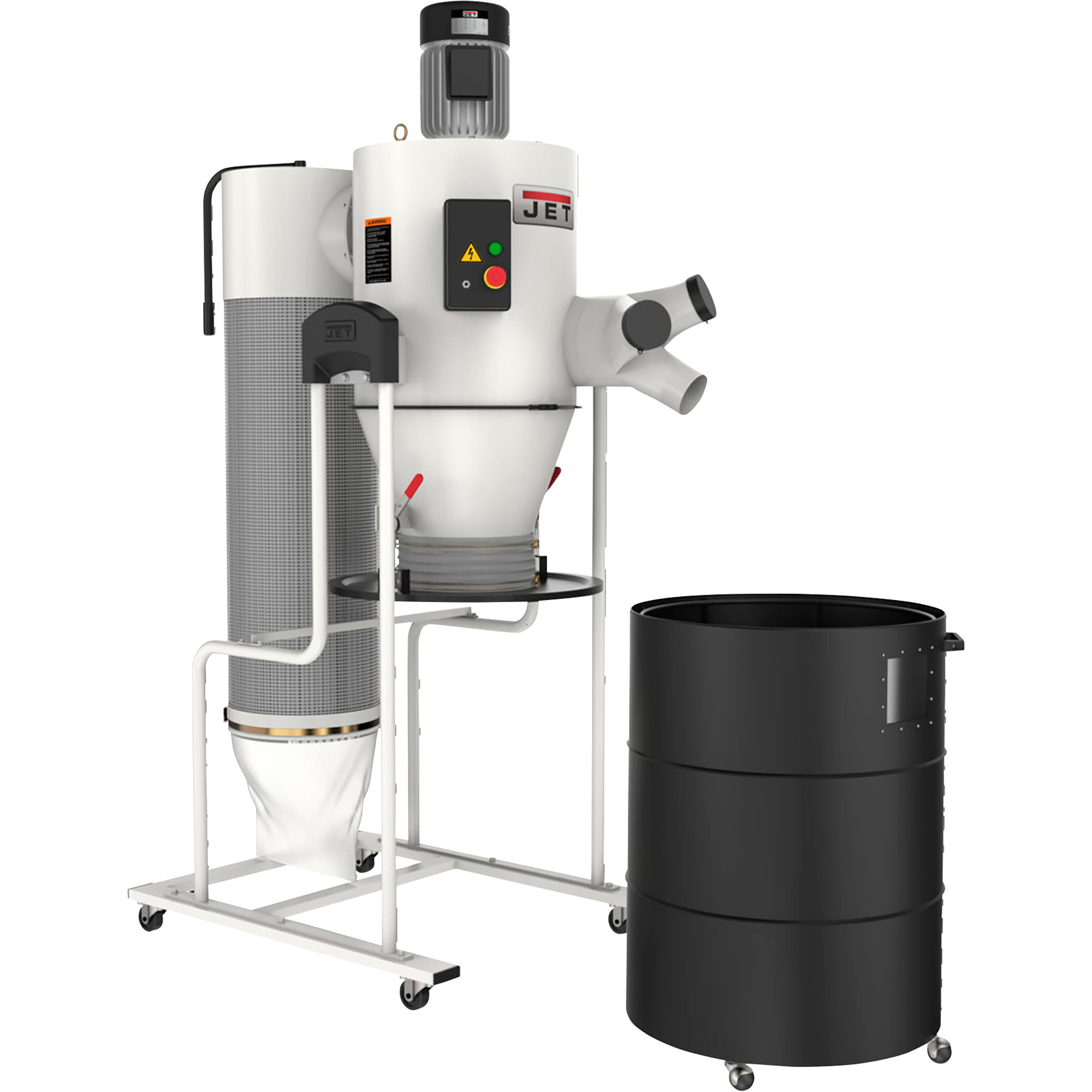 JET Cyclone Dust Collector, 3 HP, 230V, 1240 CFM, Model JCDC3