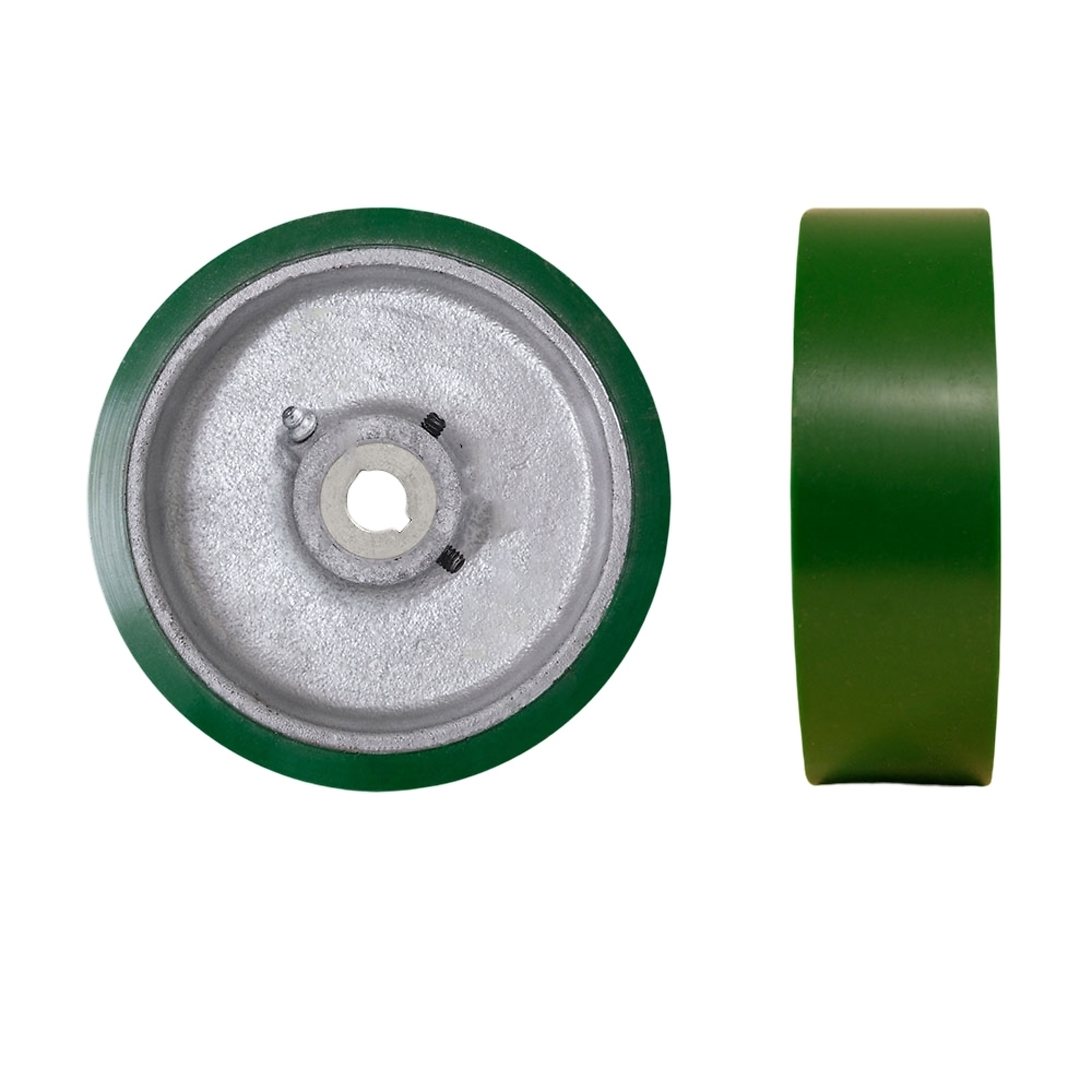 Service Caster, 8in. x 2in. Hardware Wheel, Wheel Diameter 8 in, Caster Type Rigid, Package (qty.) 1, Model# SCC-EZPUS820-16MM-KW-2SS