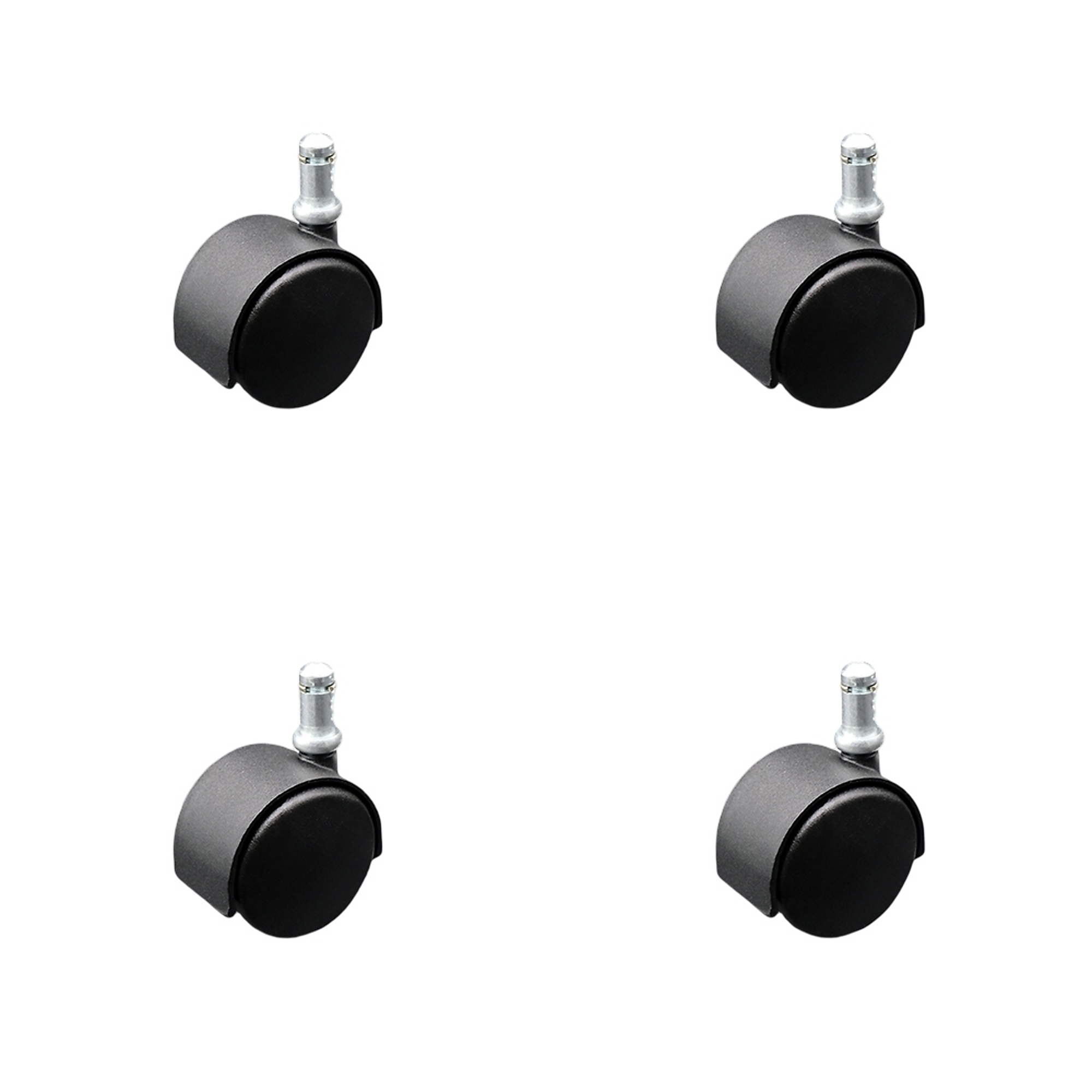 Service Caster, 2in. Stem Casters, Wheel Diameter 2 in, Caster Type ...