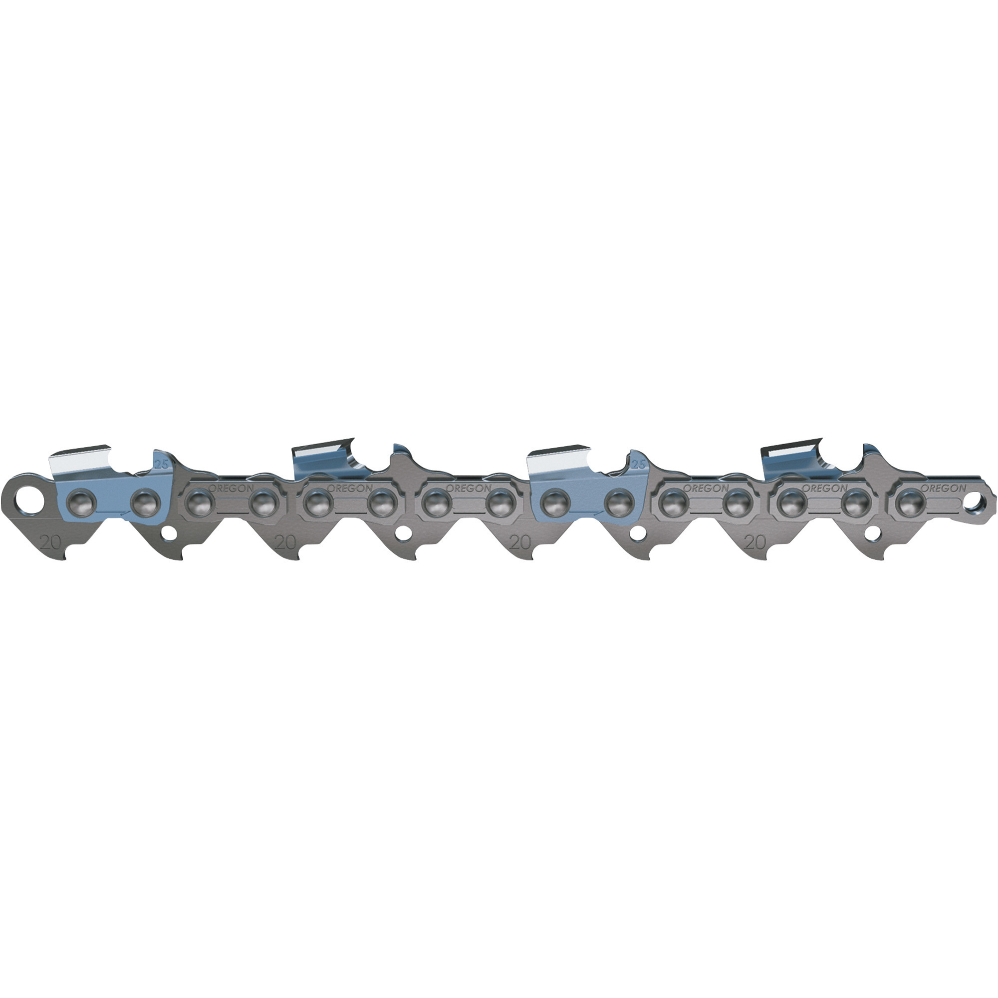 Oregon X-Grind Chainsaw Chain, 0.325in. x 0.050in., Fits 18in. Bar, Model# Q72/20LPX072G