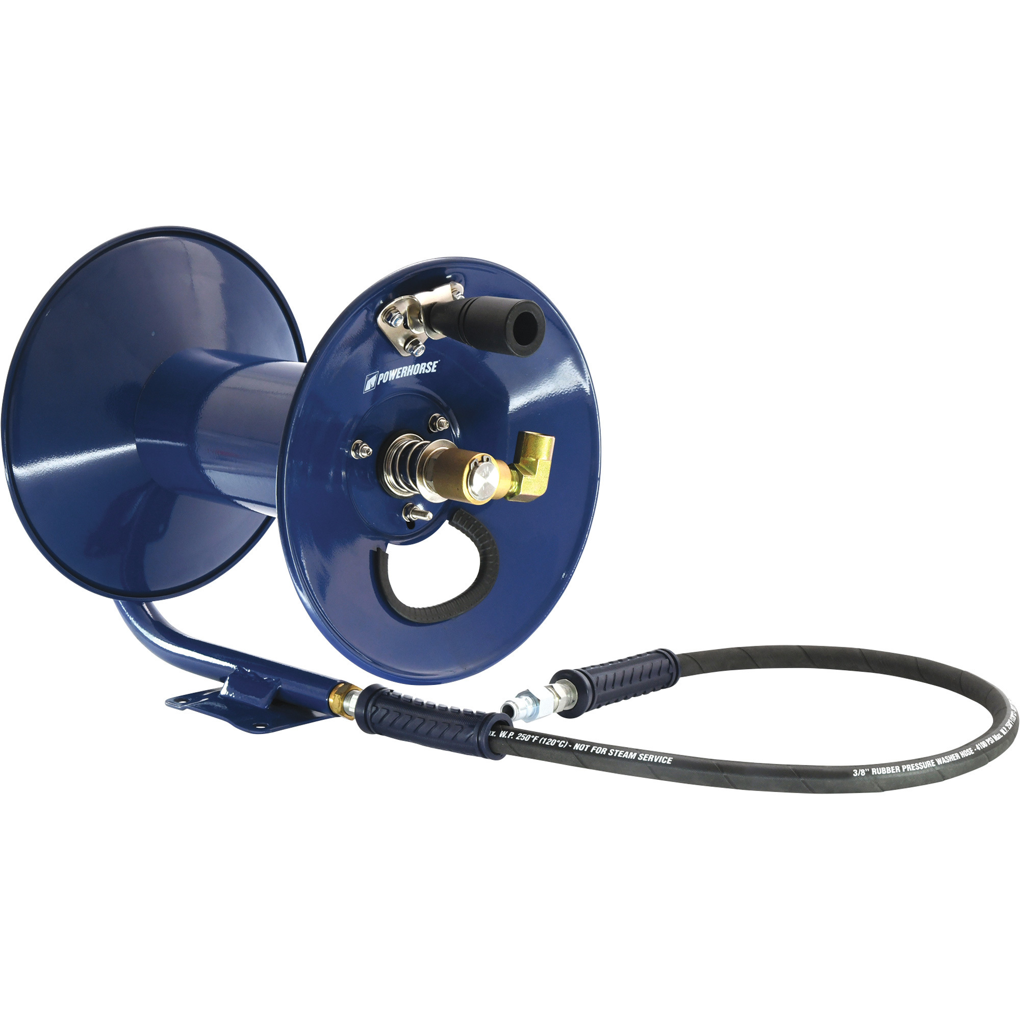 Powerhorse Pressure Washer Hose Reel 4000 PSI 100ft. Capacity 55785 P-9 for  sale online
