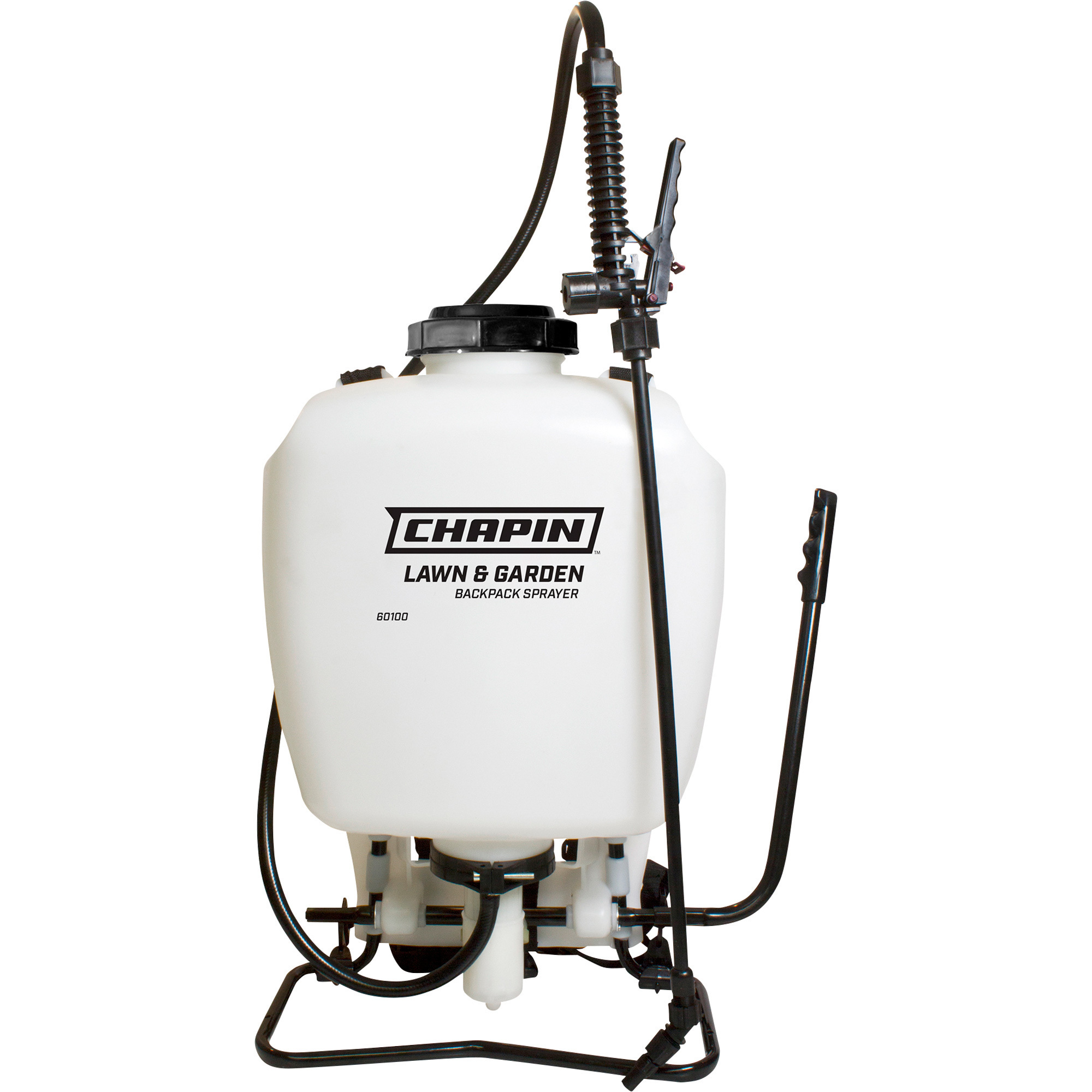 Chapin Deluxe Backpack Sprayer, 4-Gallon Capacity, 40-60 PSI, Model# 60100