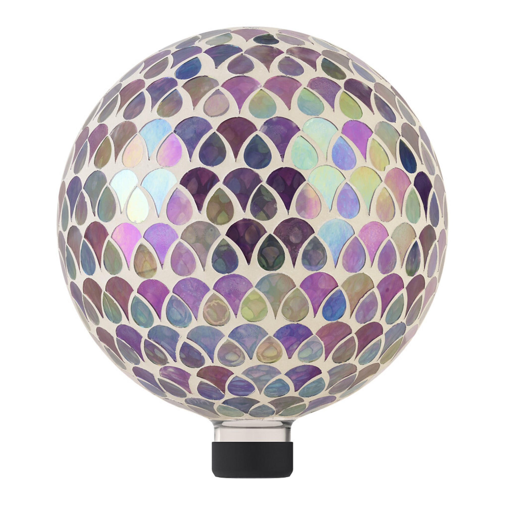 Alpine Corporation, Mosaic Gazing Globe with Colorful Teardrop Design ...