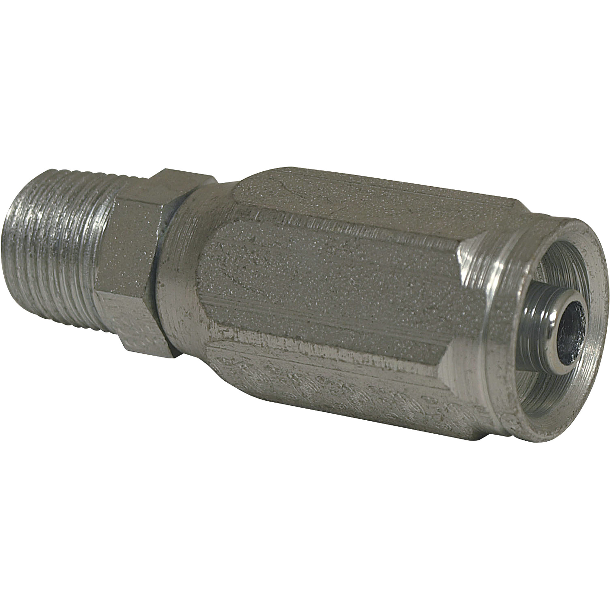Apache Reusable Hose Coupling, 1 Wire, Male Pipe, 1/4in