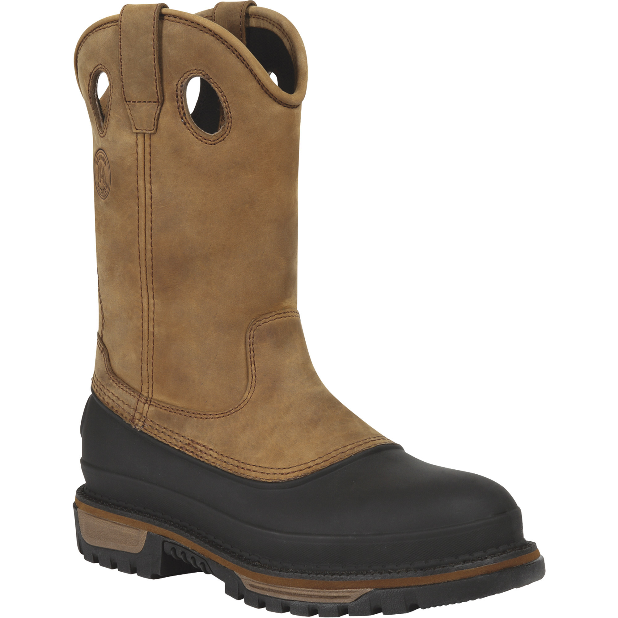 Georgia Men's Muddog Waterproof Steel-Toe Wellington Boots - Main Image