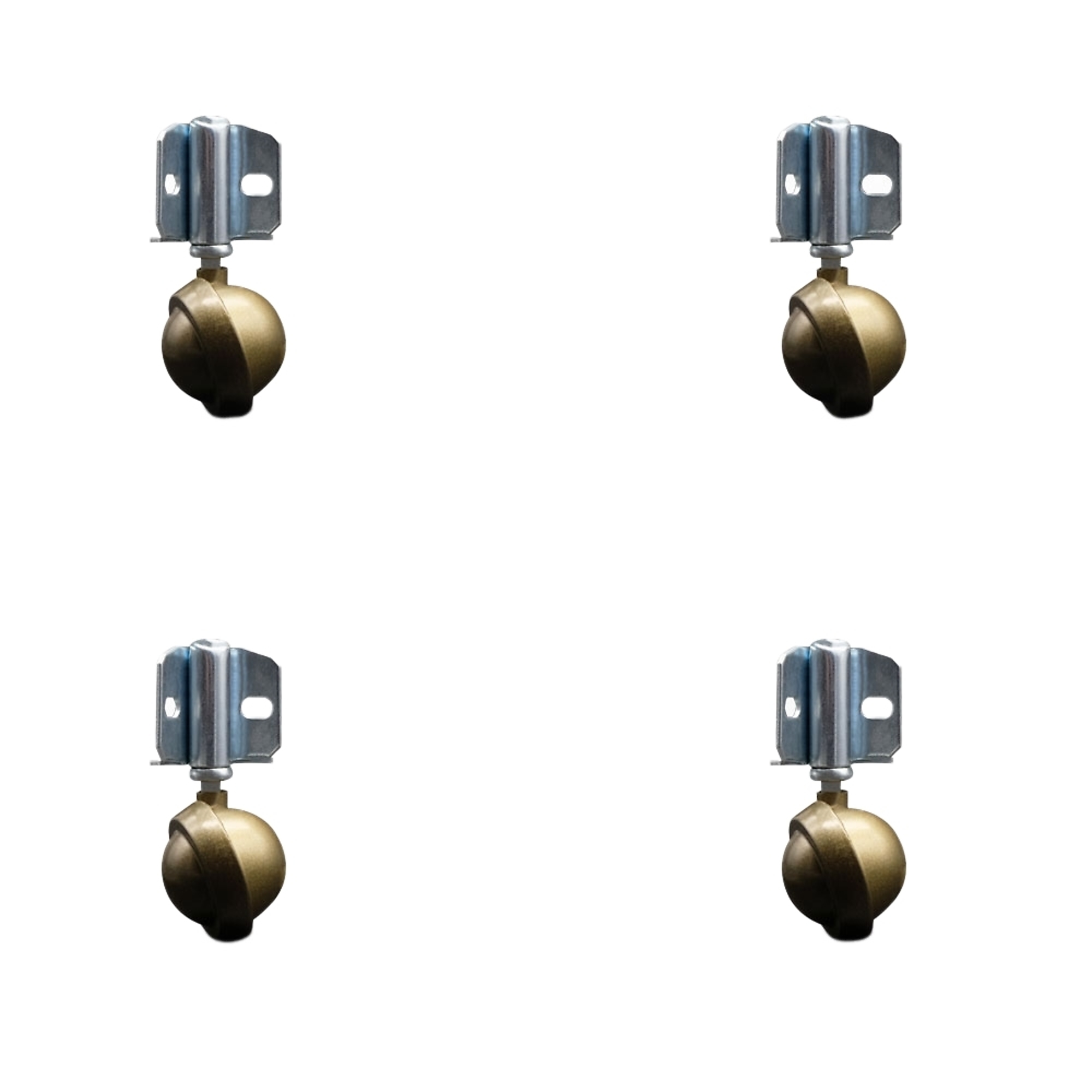 Service Caster, 2in. Stem Casters, Wheel Diameter 2 in, Caster Type Swivel, Package (qty.) 4, Model# SCC-GR01S20-DCS-WA-71678-4-CB90-4