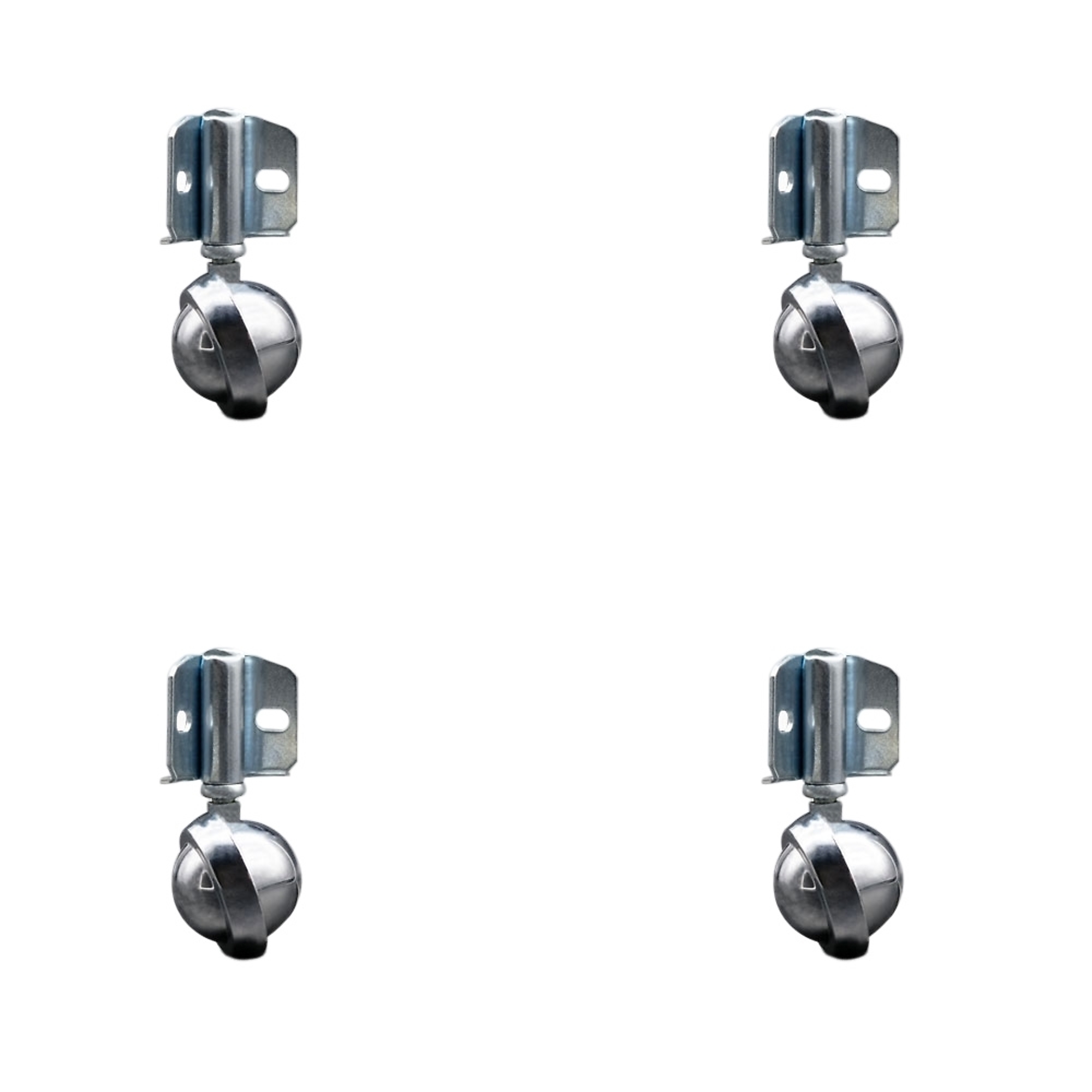 Service Caster, 2in. Stem Casters, Wheel Diameter 2 in, Caster Type Swivel, Package (qty.) 4, Model# SCC-GR01S20-DCS-BC-71678-4-CB90-4