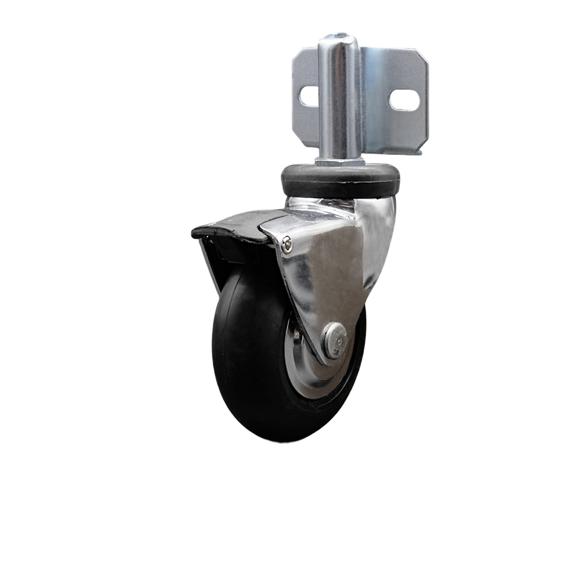 Service Caster, 3in. x 15/16in. Stem Caster, Wheel Diameter 3 in, Caster Type Swivel, Package (qty.) 1, Model# SCC-GR03S310-NPRB-BC-B-71678-CB180