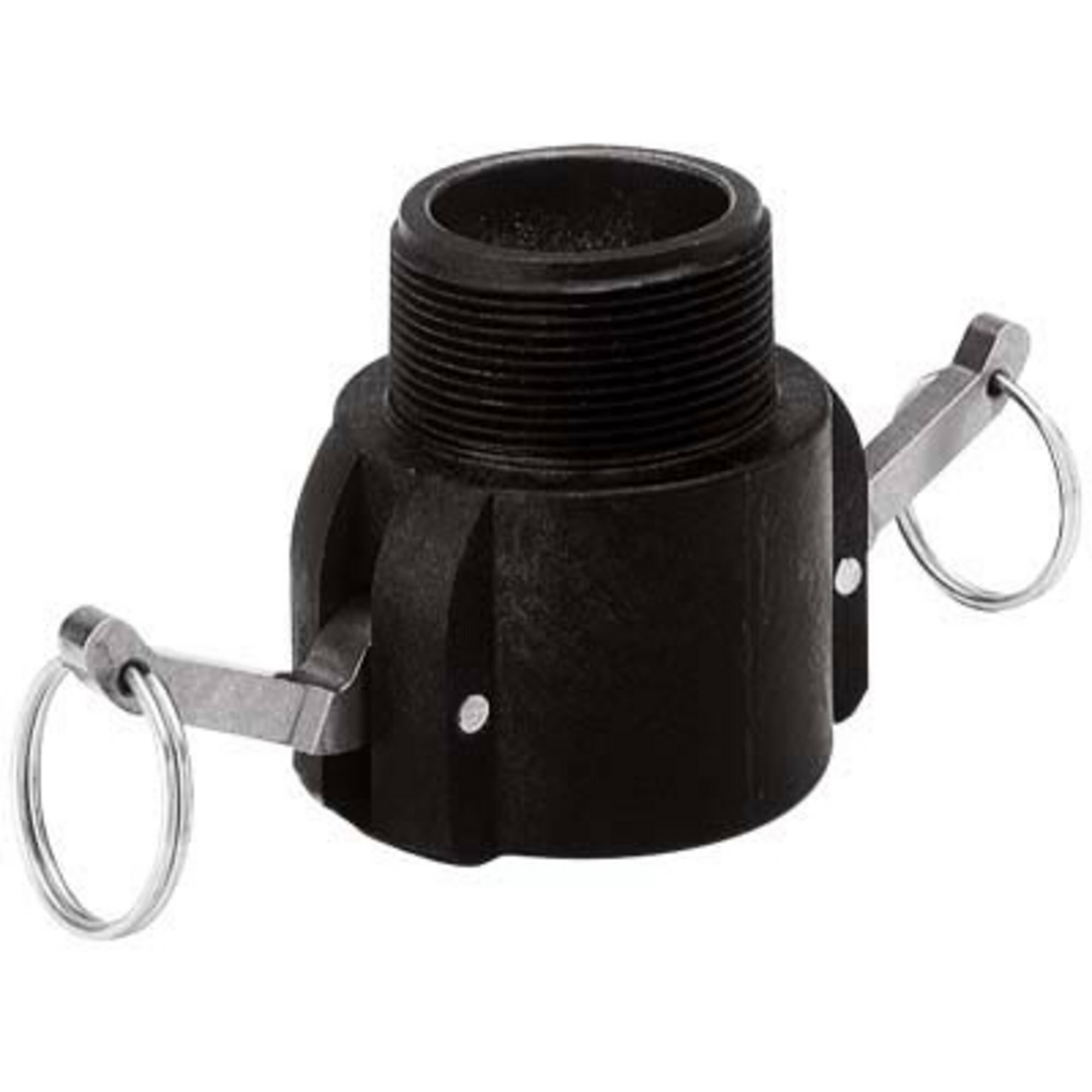 Female Coupler, 3in., Male Thread